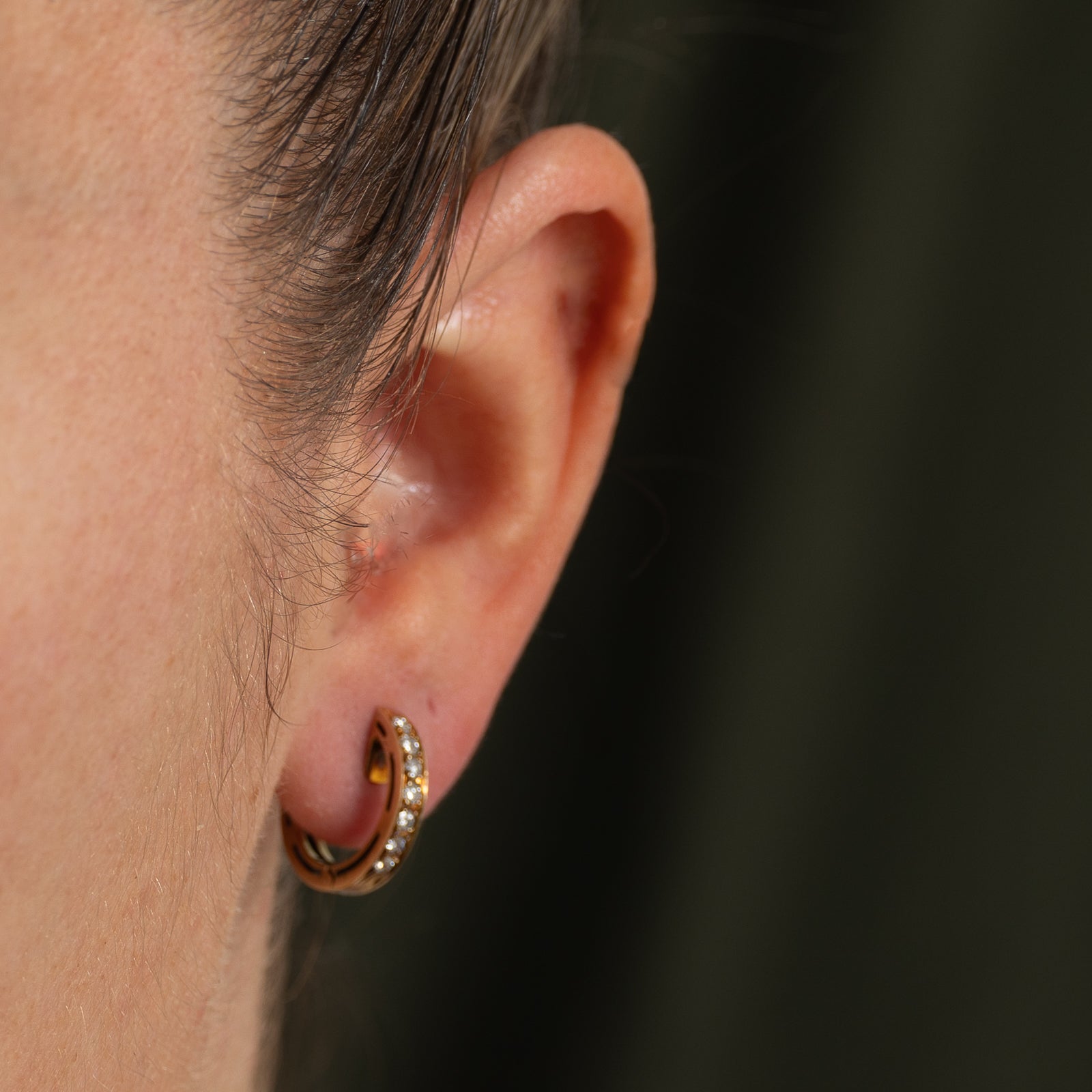 Diamond Huggie Earrings | 0.30ctw
