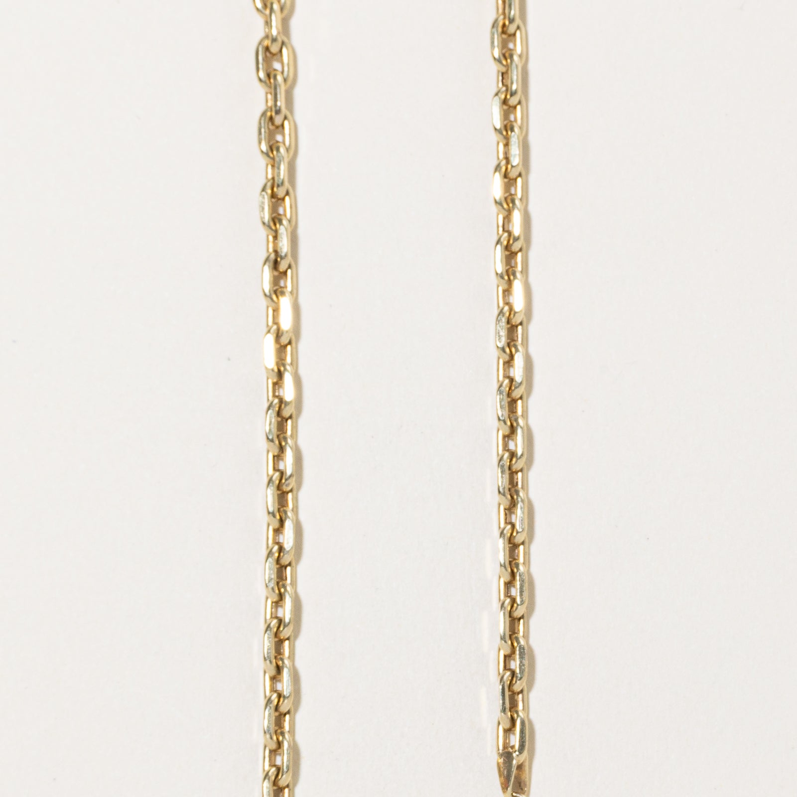 10k Yellow Gold Boston Link Chain | 2.65mm | 26"