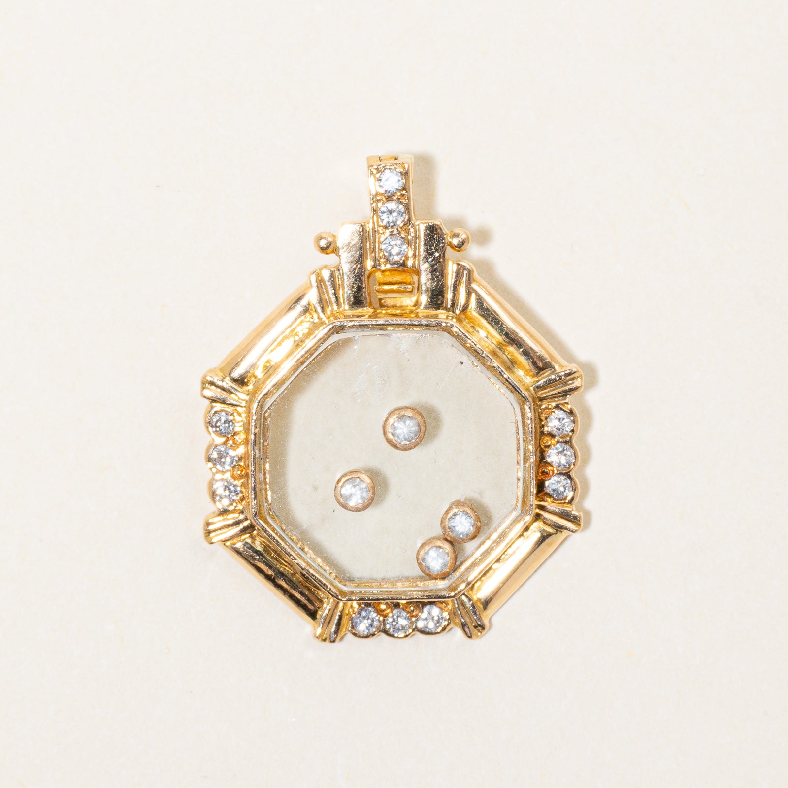 Diamond Window Pendant | 0.14ctw