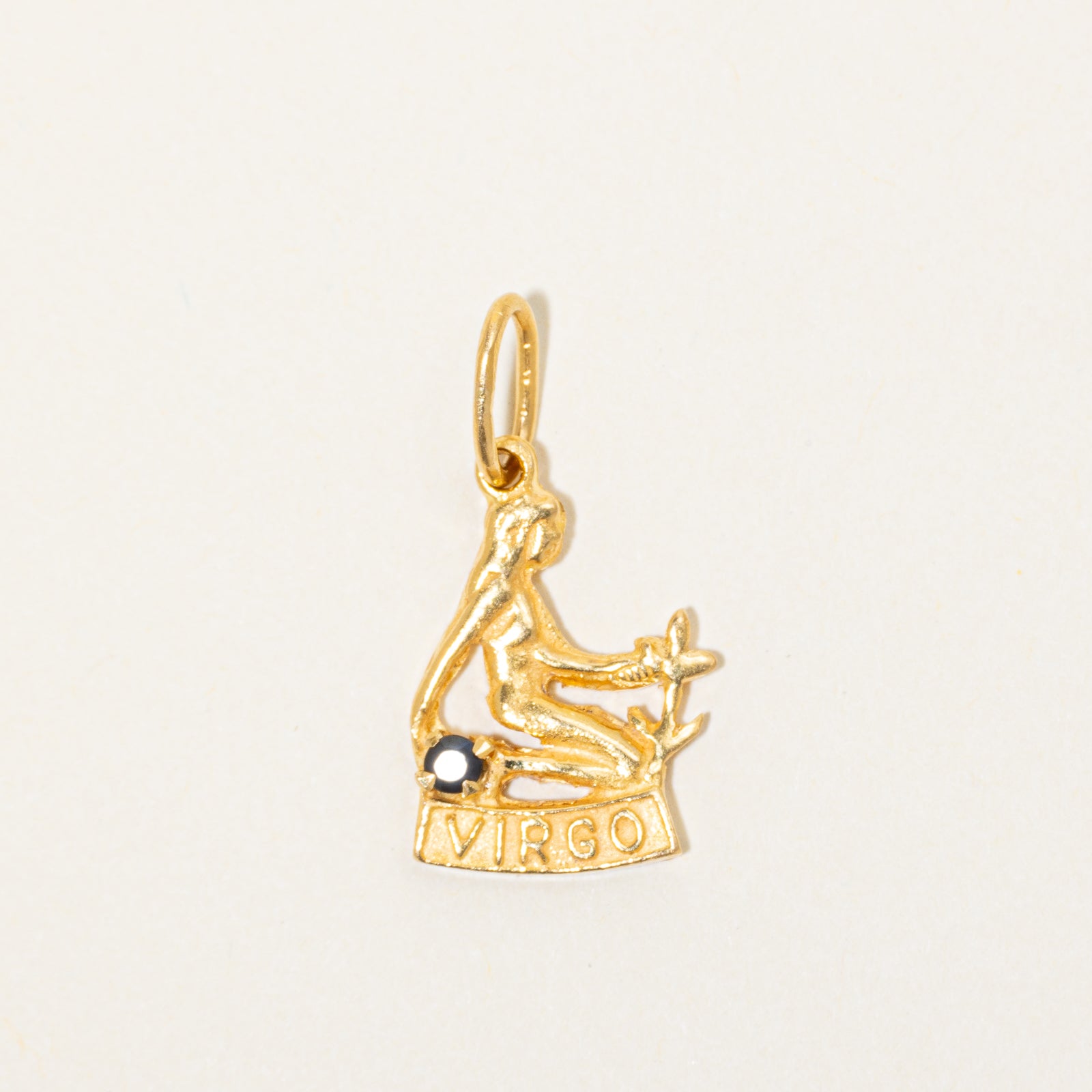 Sapphire Virgo Charm | 0.06ct
