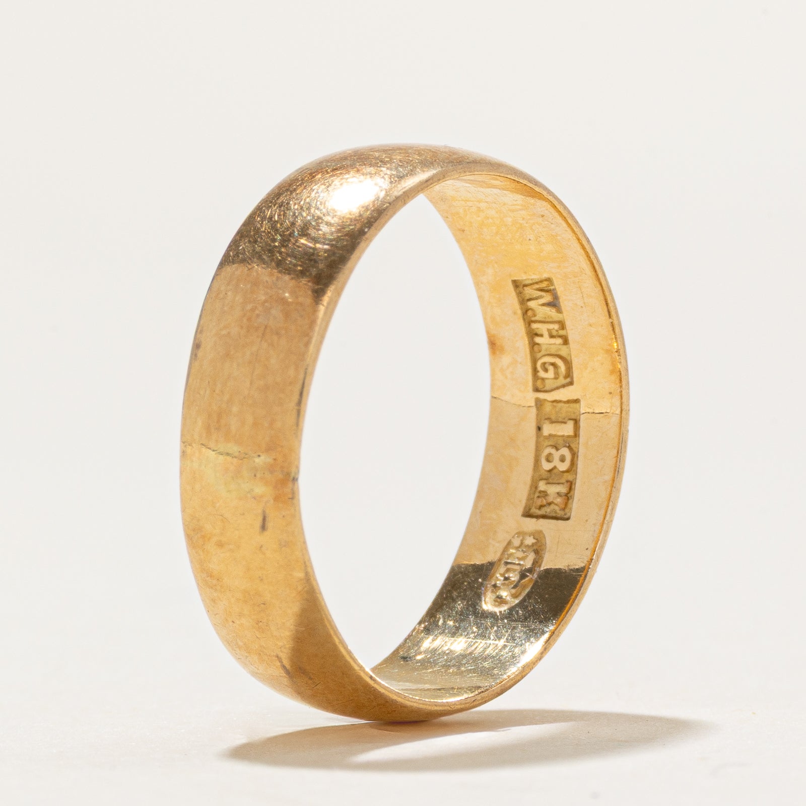 18k Yellow Gold Band | 5.30mm | SZ 5.25