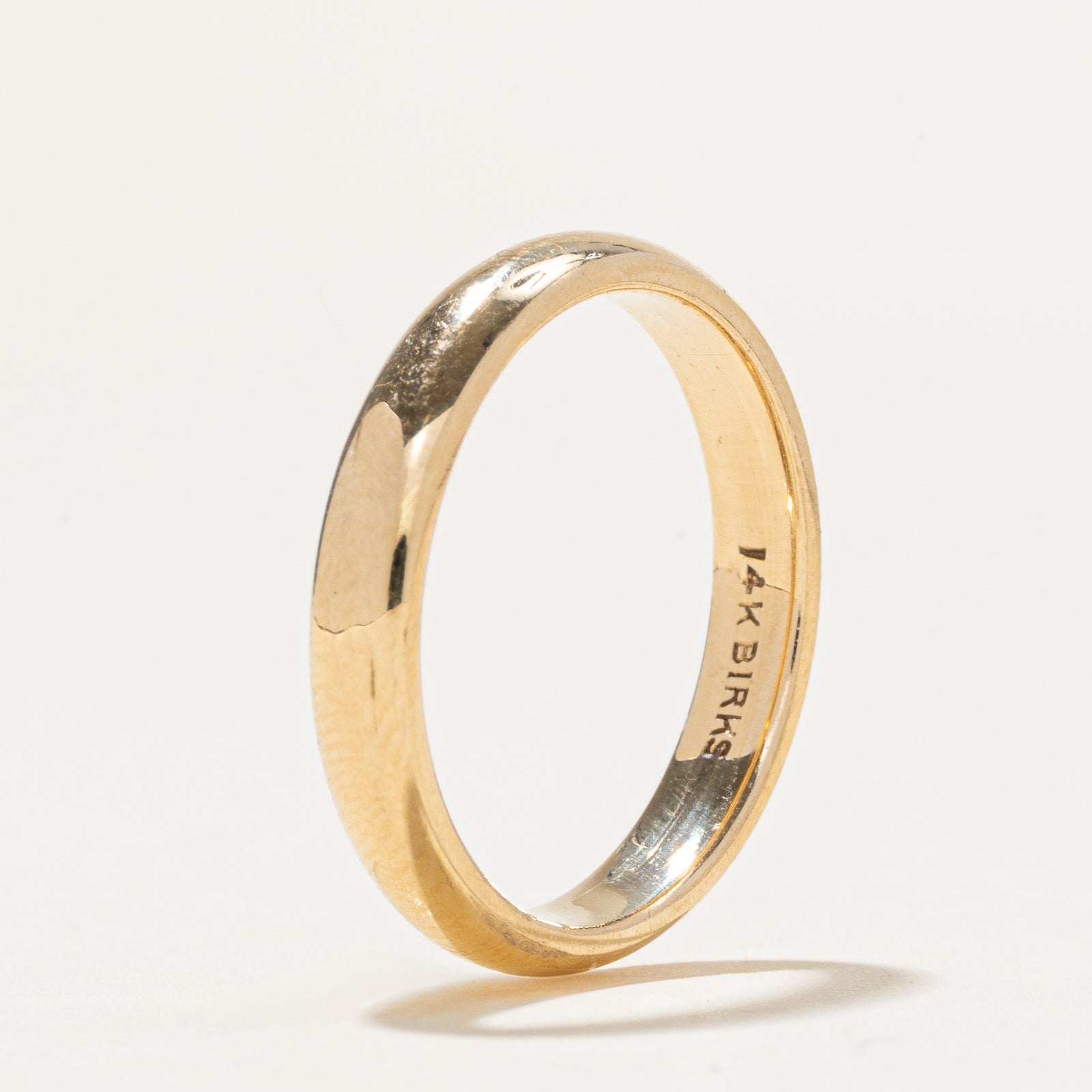 'Birks' 14k Yellow Gold Band | 3.20mm | SZ 5.75