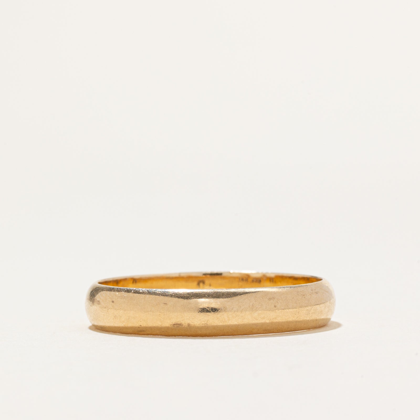 14k Yellow Gold Band | 4.20mm | SZ 11