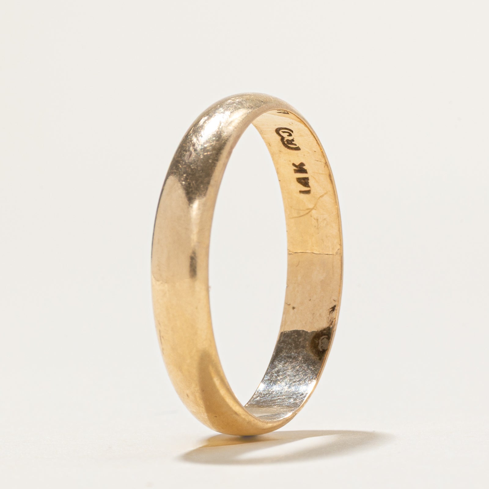 14k Yellow Gold Band | 4.20mm | SZ 11