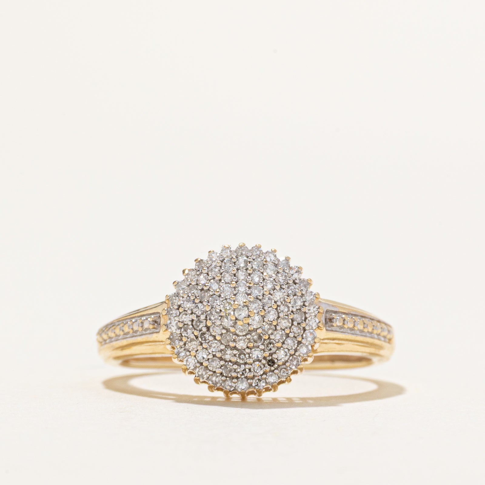 Diamond Round Cluster Ring | 0.09ctw | SZ 5.75