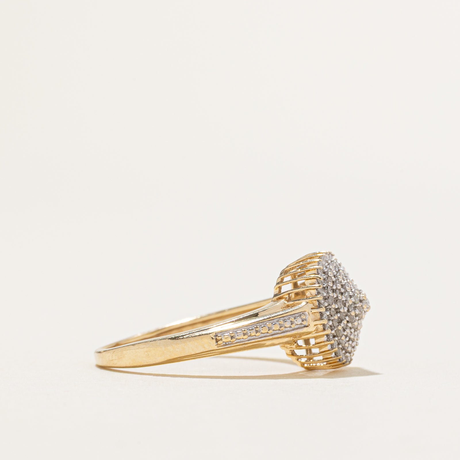Diamond Round Cluster Ring | 0.09ctw | SZ 5.75