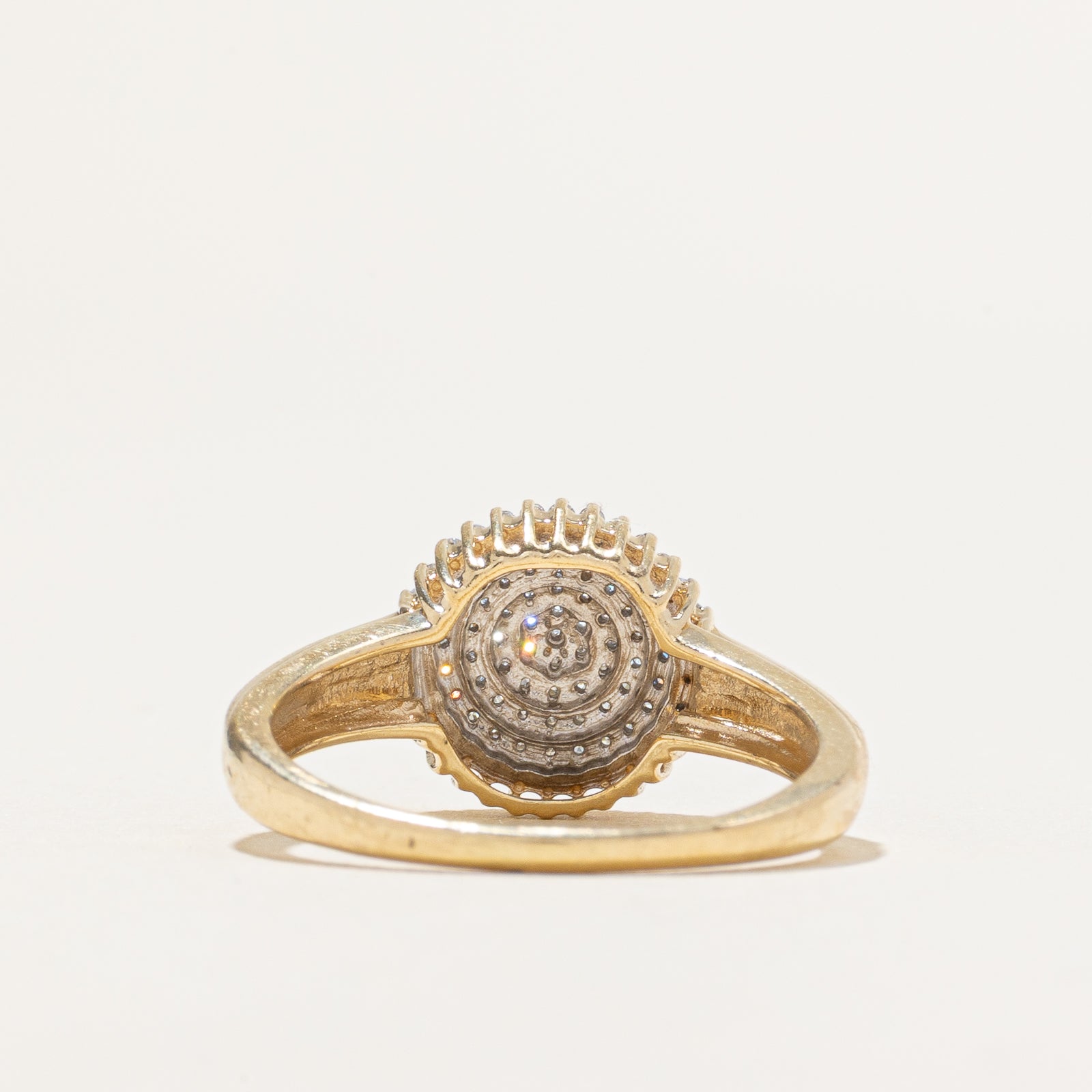 Diamond Round Cluster Ring | 0.09ctw | SZ 5.75