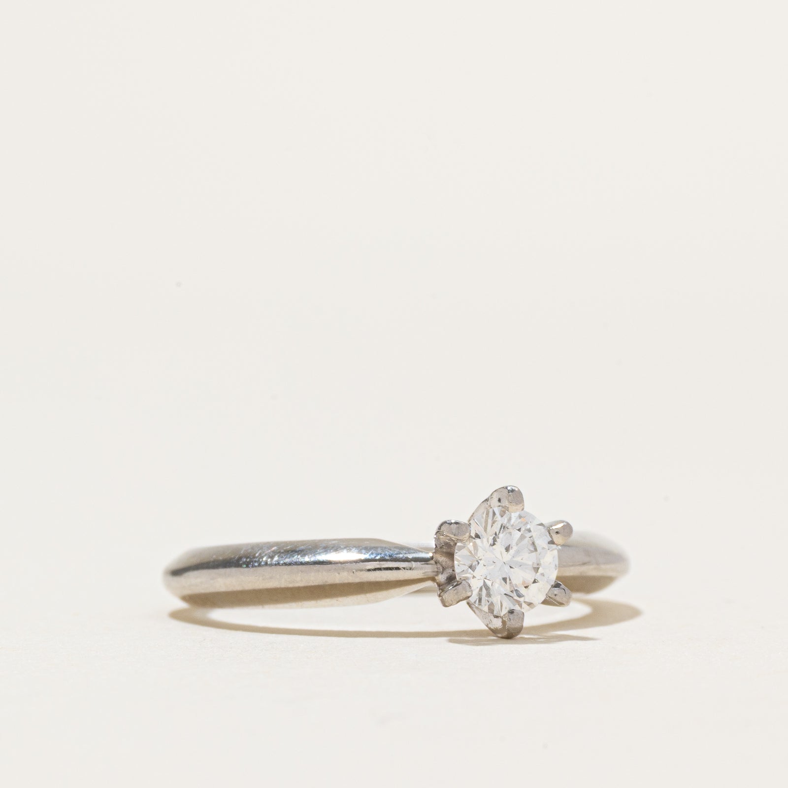 Solitaire Diamond Ring | 0.36ct | SZ 6.25