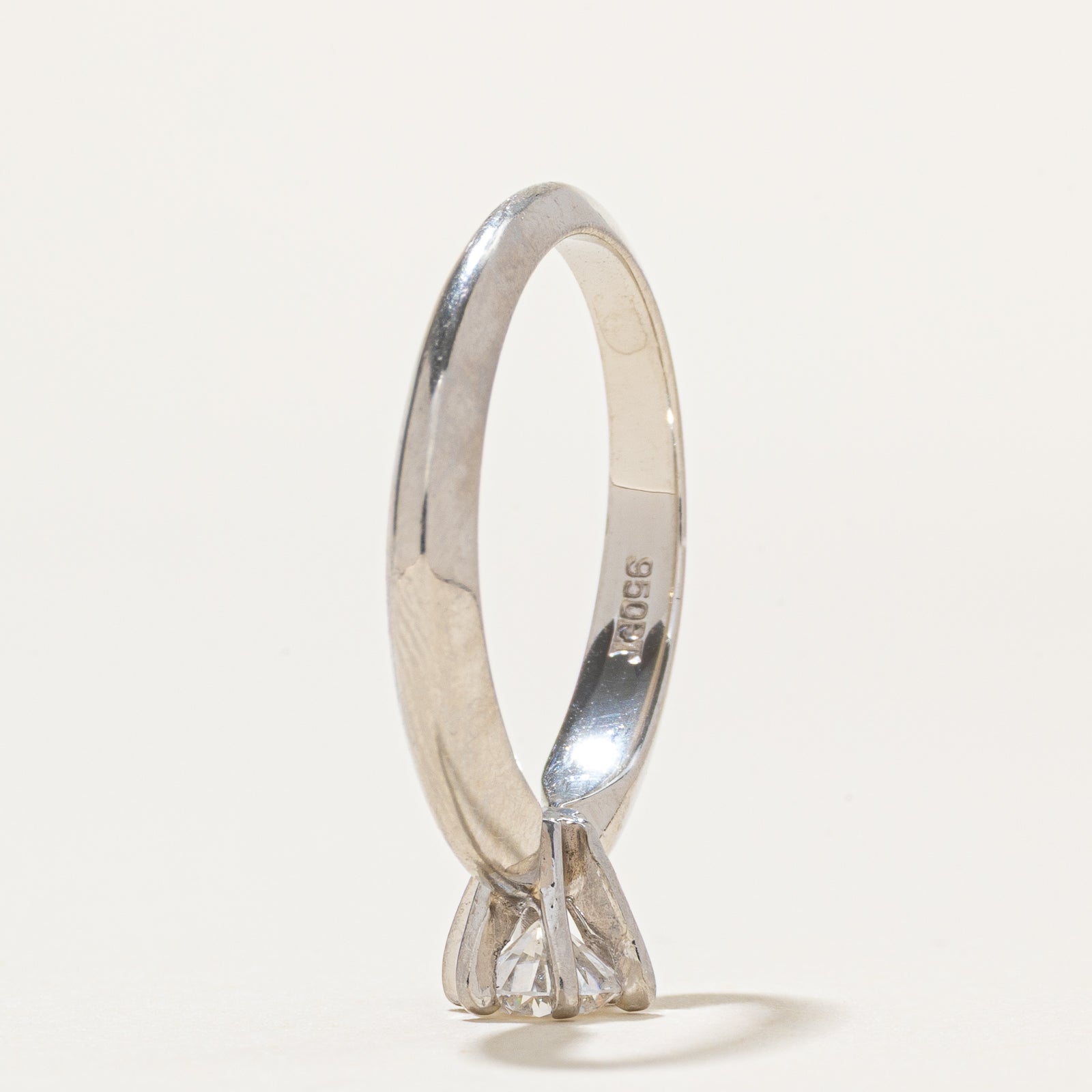 Solitaire Diamond Ring | 0.36ct | SZ 6.25