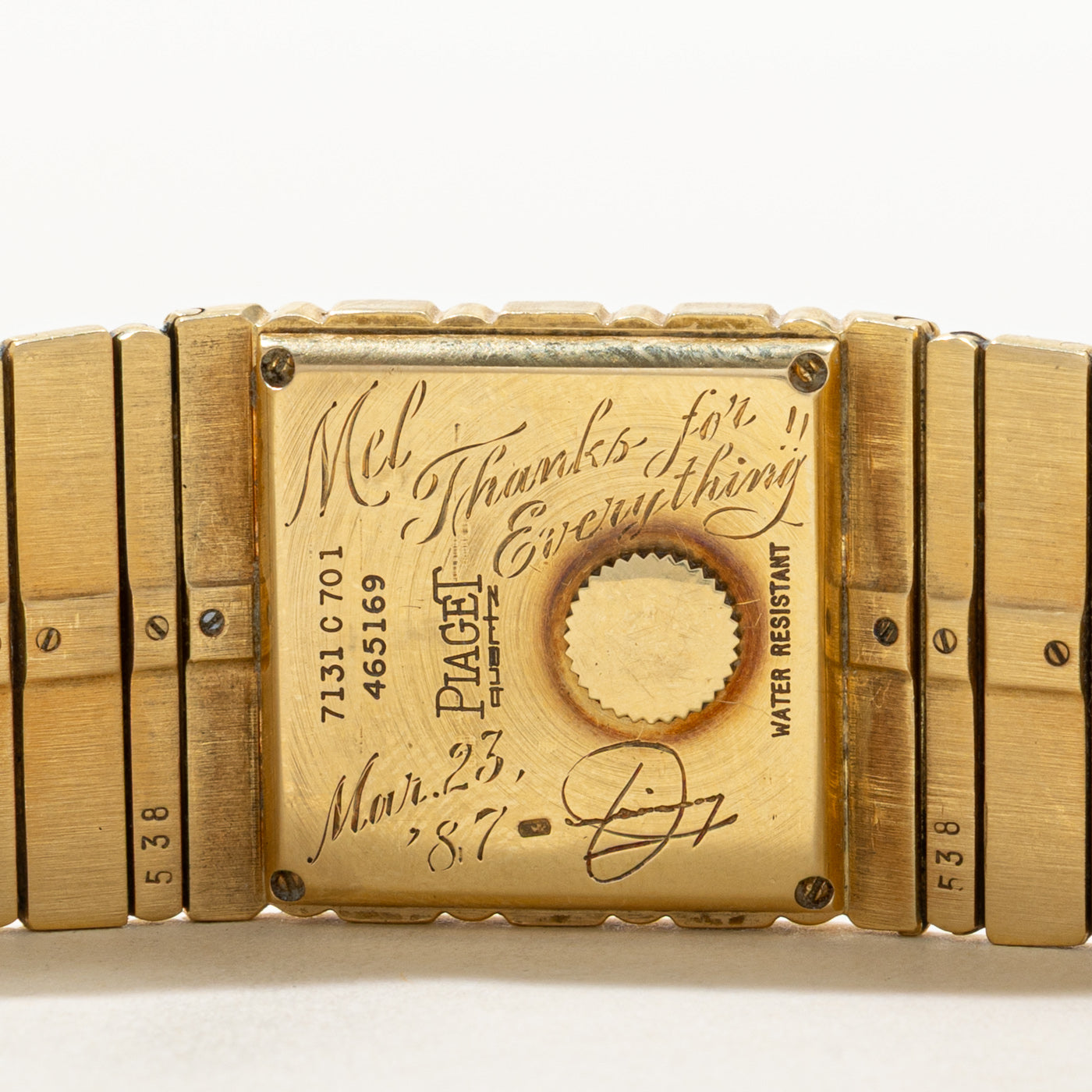 'Piaget' 18 Yellow Gold Polo 7131 C701 Watch
