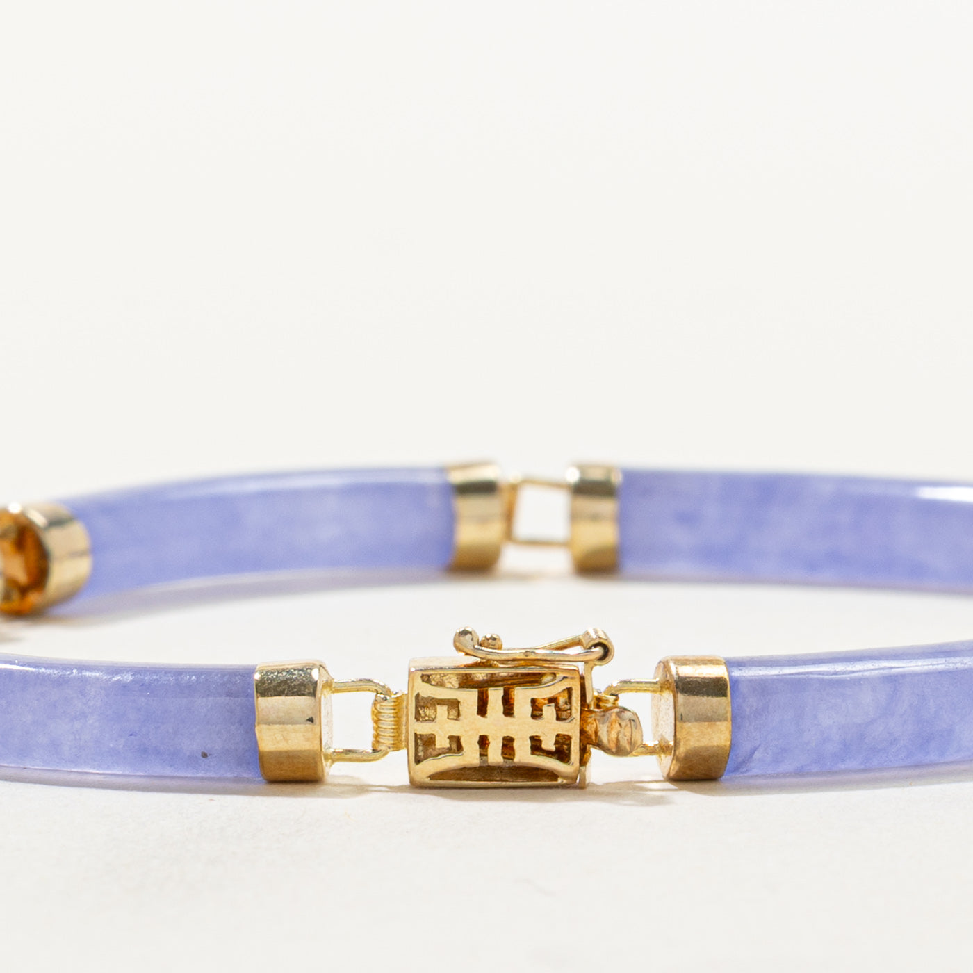 Purple Jadeite Bar Bracelet | 30.00ctw | 7"