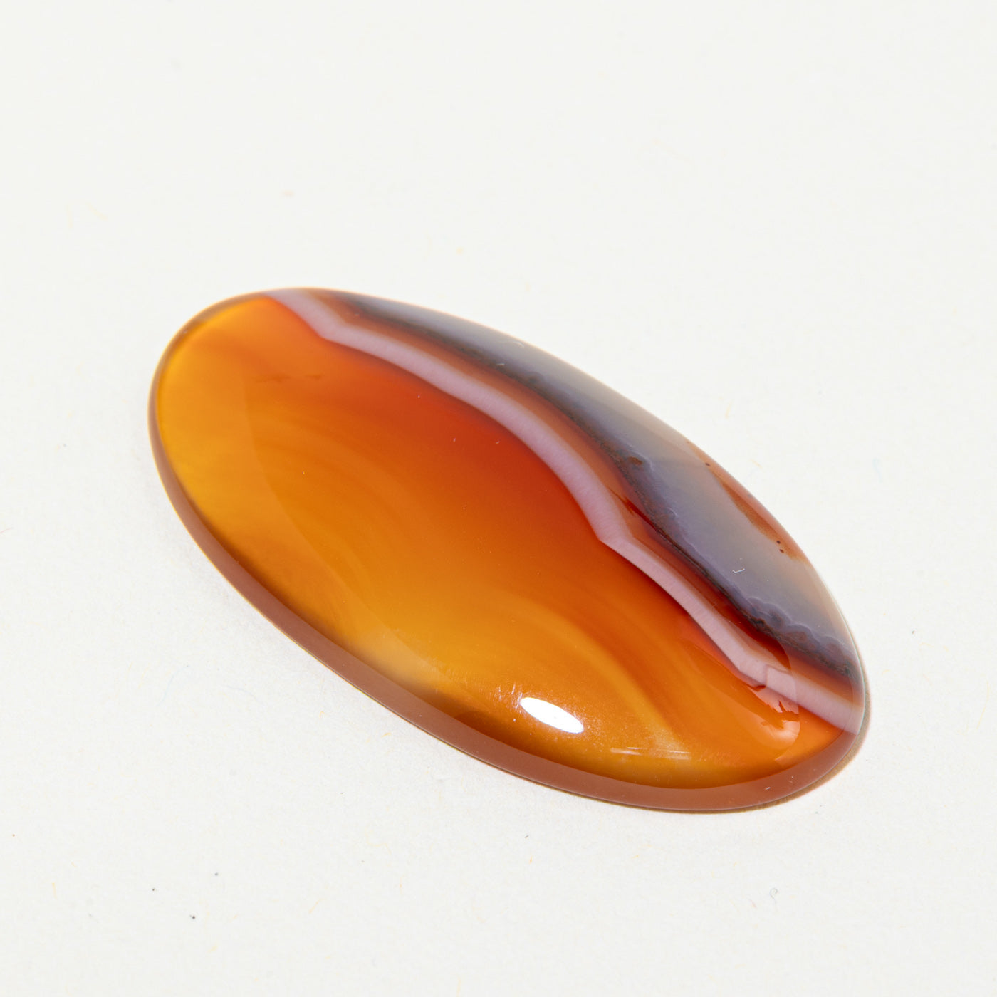Oval Cabochon Cut Loose Agate | 30.90ct