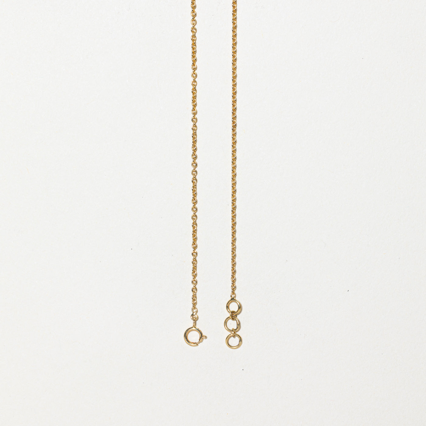 Enamel & Diamond Lotus Flower Necklace | 0.08ctw | 15"