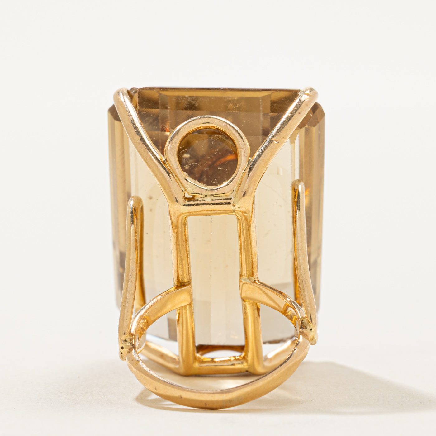 Large Smoky Quartz Cocktail Ring | 72.00ct | SZ 5.5
