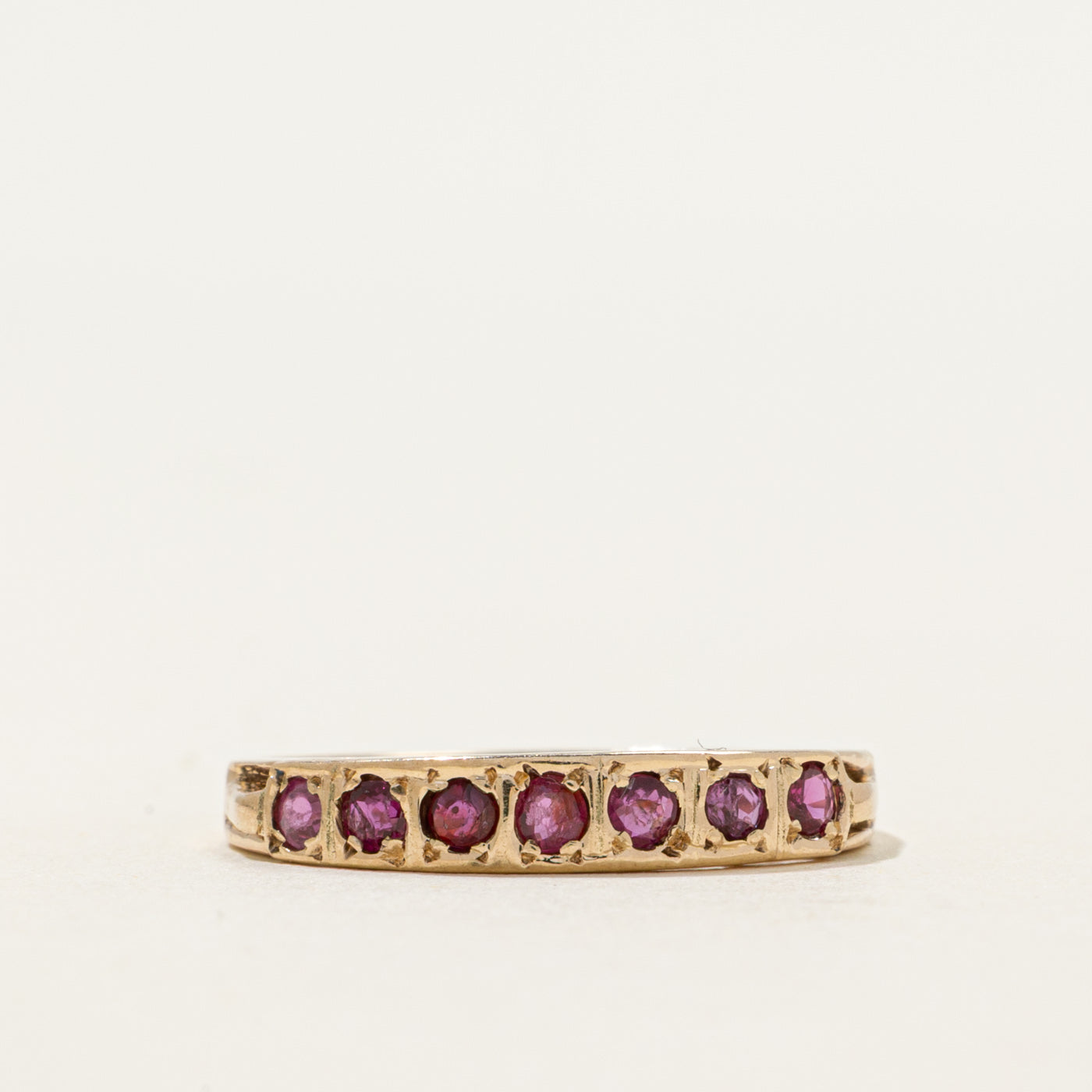 Semi Eternity Ruby Band | 0.35ctw | SZ 6.25
