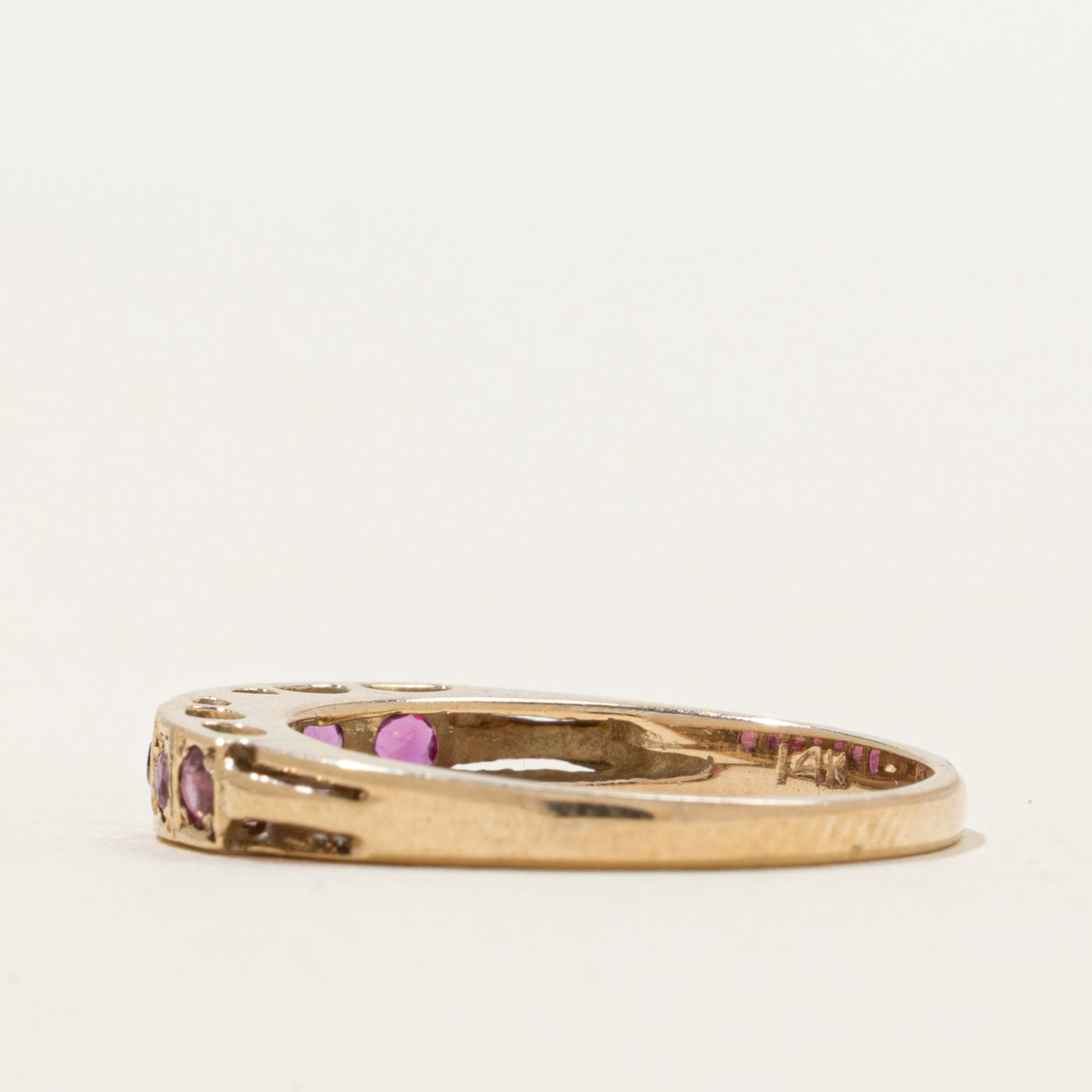 Semi Eternity Ruby Band | 0.35ctw | SZ 6.25
