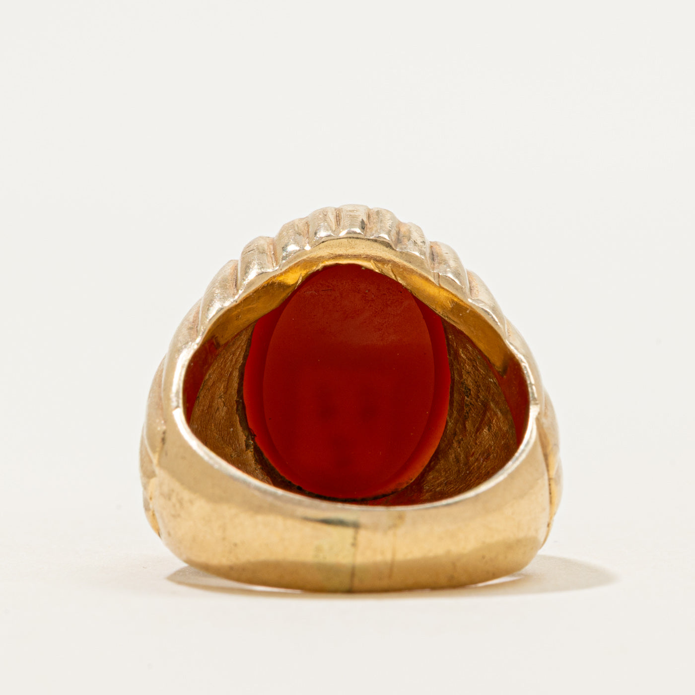 Vintage Sardonyx Intaglio Ring | 4.50ct | SZ 5.5