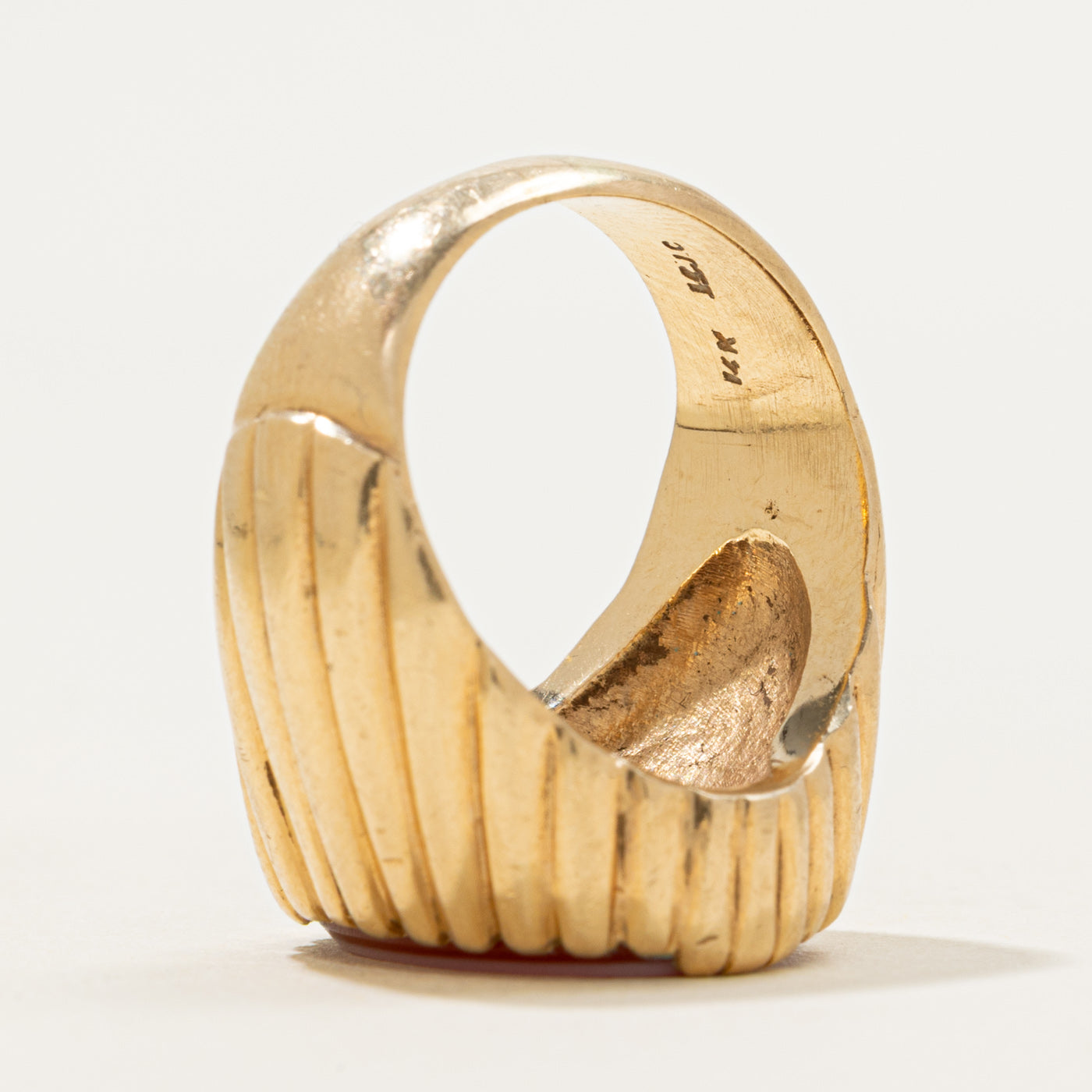 Vintage Sardonyx Intaglio Ring | 4.50ct | SZ 5.5