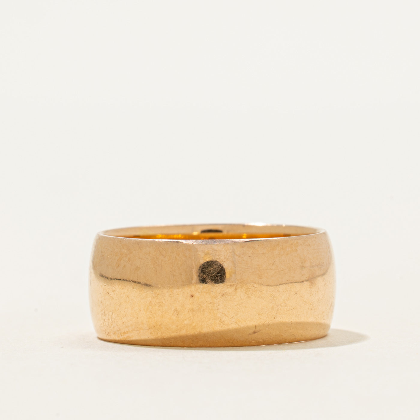 18k Yellow Gold Cigar Band | 8.00mm | SZ 6