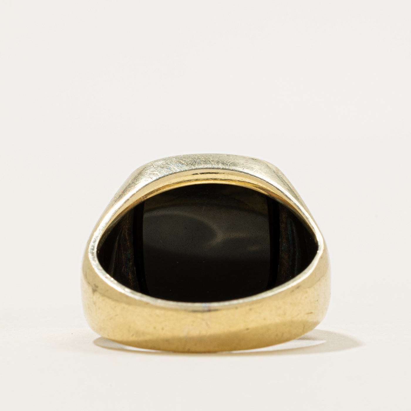 Bezel Set Sardonyx Intaglio Signet Ring | 7.50ct | SZ 8.75