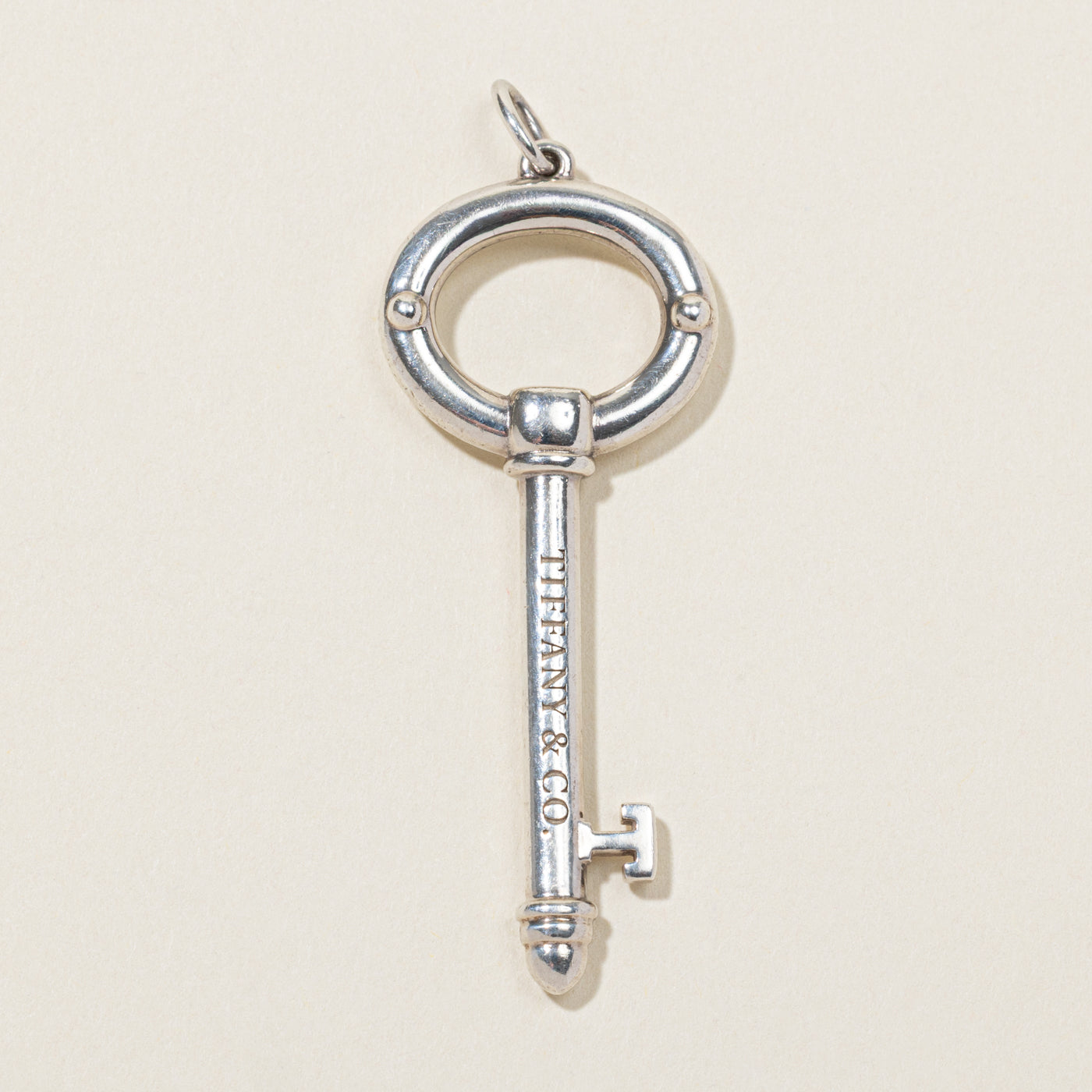 'Tiffany & Co' Tiffany Keys Key Pendant in Silver