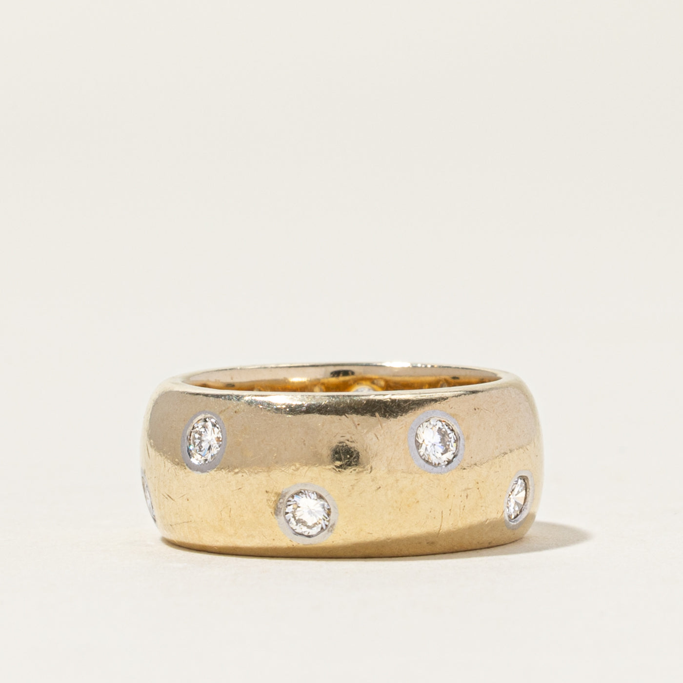 Bague Étoile en diamants « Tiffany & Co » | 0,44 ct | 8 mm | Taille 4,25