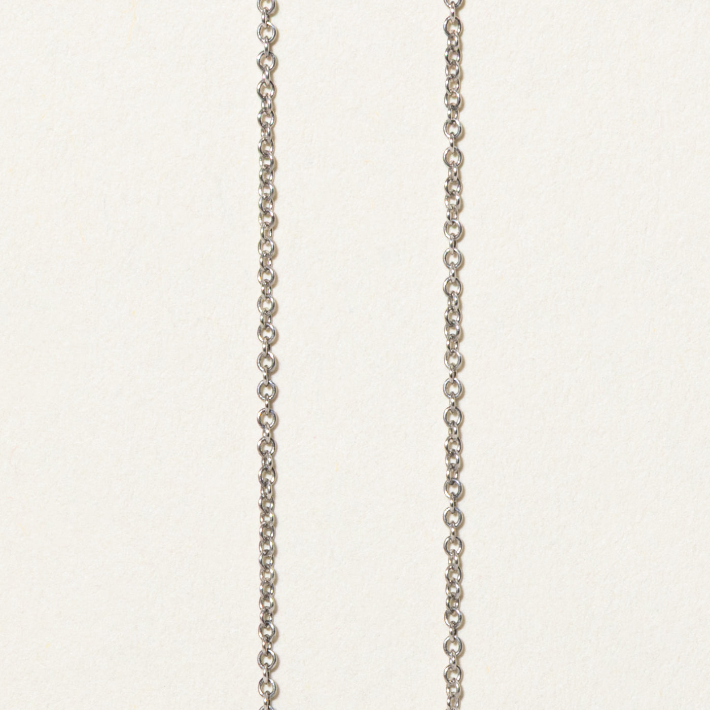 Collier Cœur Ouvert Elsa Peretti « Tiffany & Co » en argent | 11 mm | 40,6 cm