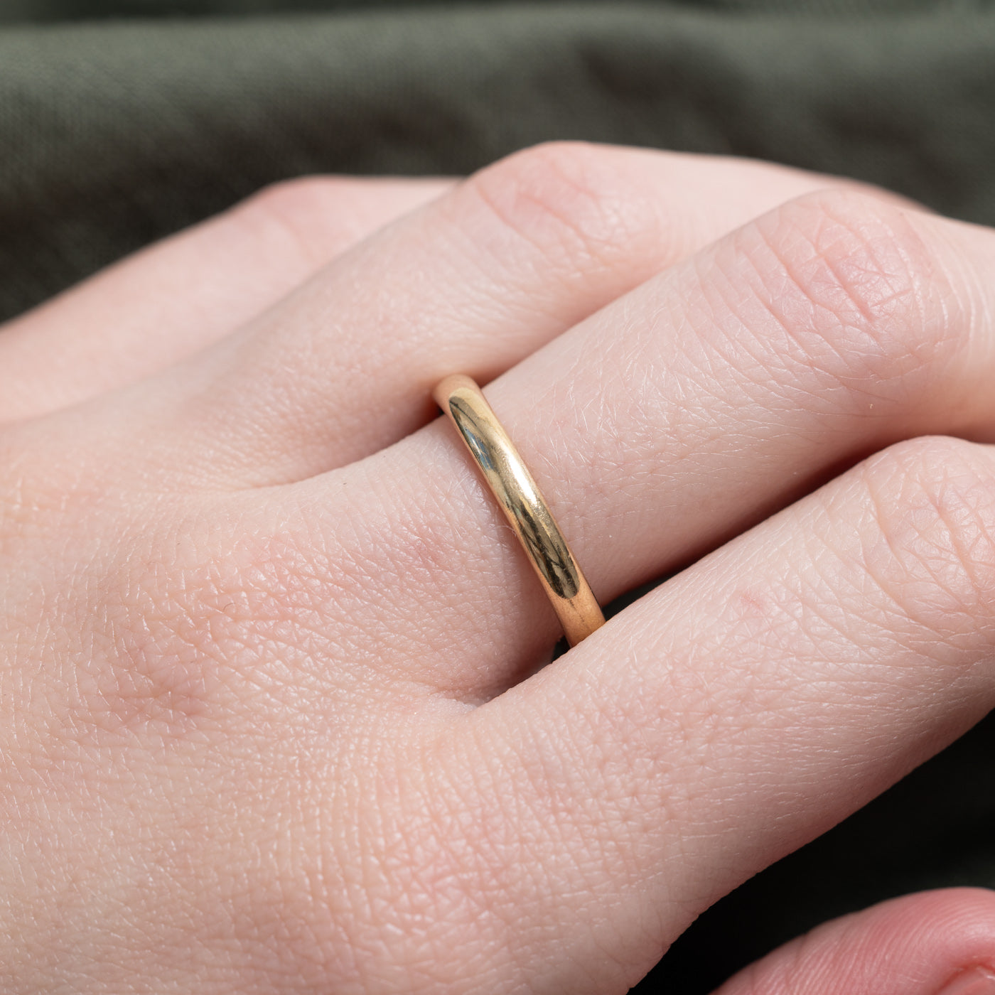 1942 Birmingham 9k Yellow Gold Band | 2.85mm | SZ 8.25