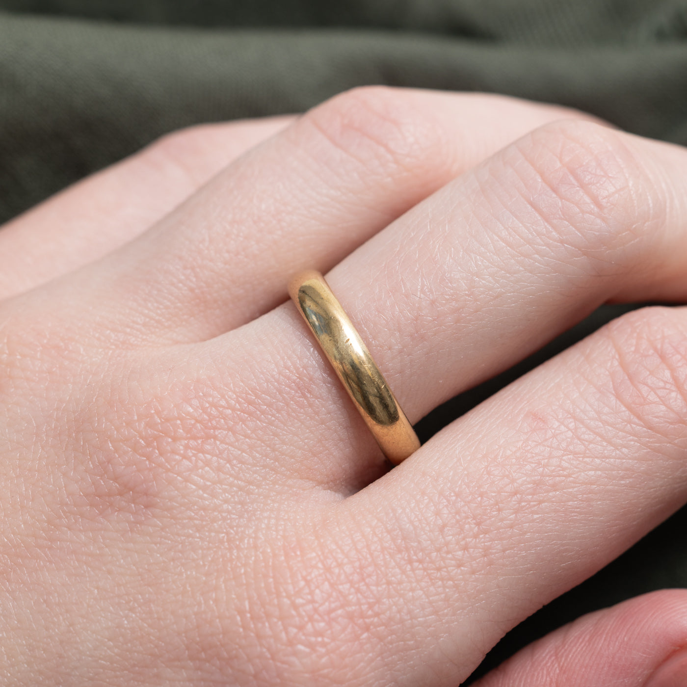 1998 London 18k Yellow Gold Band | 3.65mm | SZ 6.75