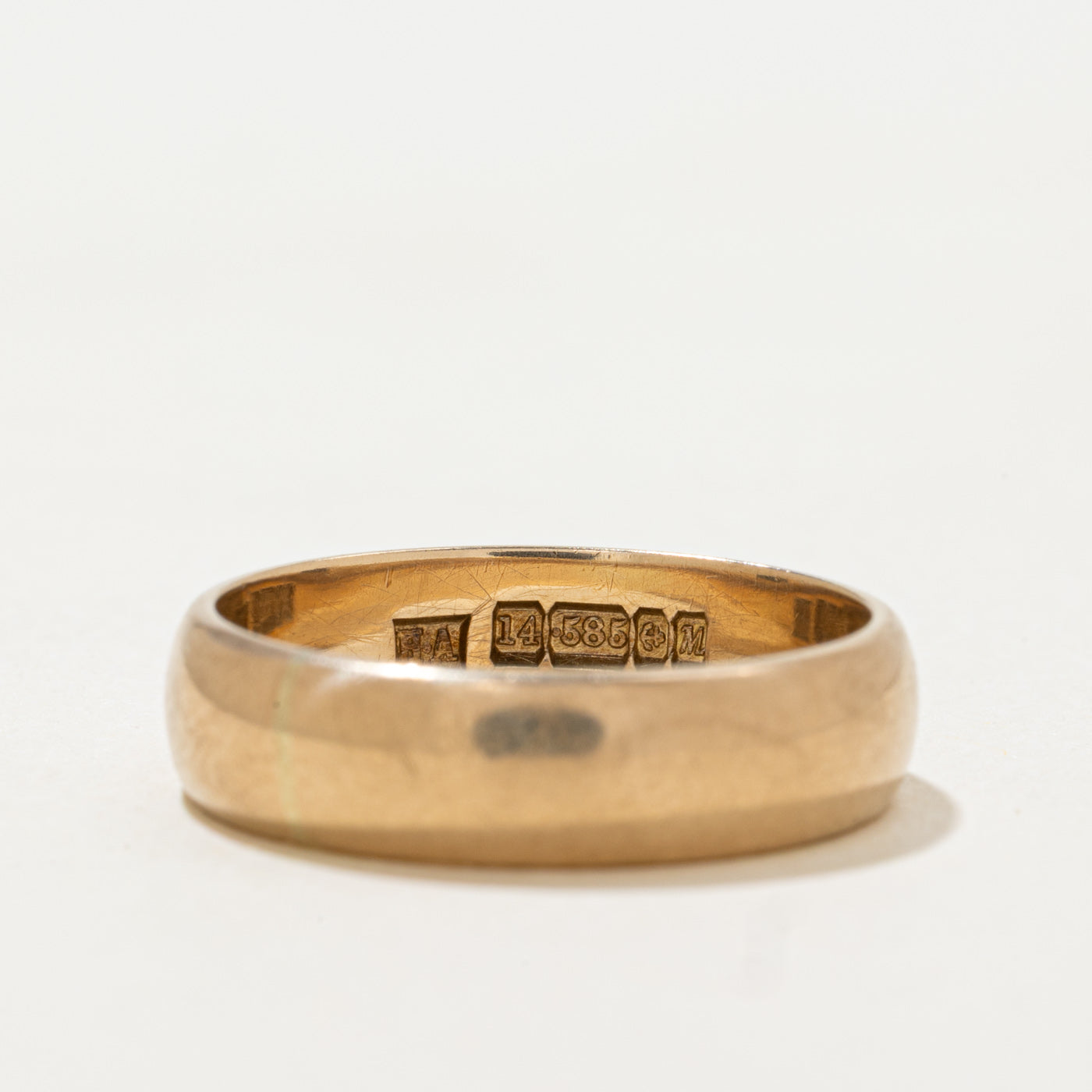 1961 Birmingham 14k Yellow Gold Band | 5.05mm | SZ 6.5