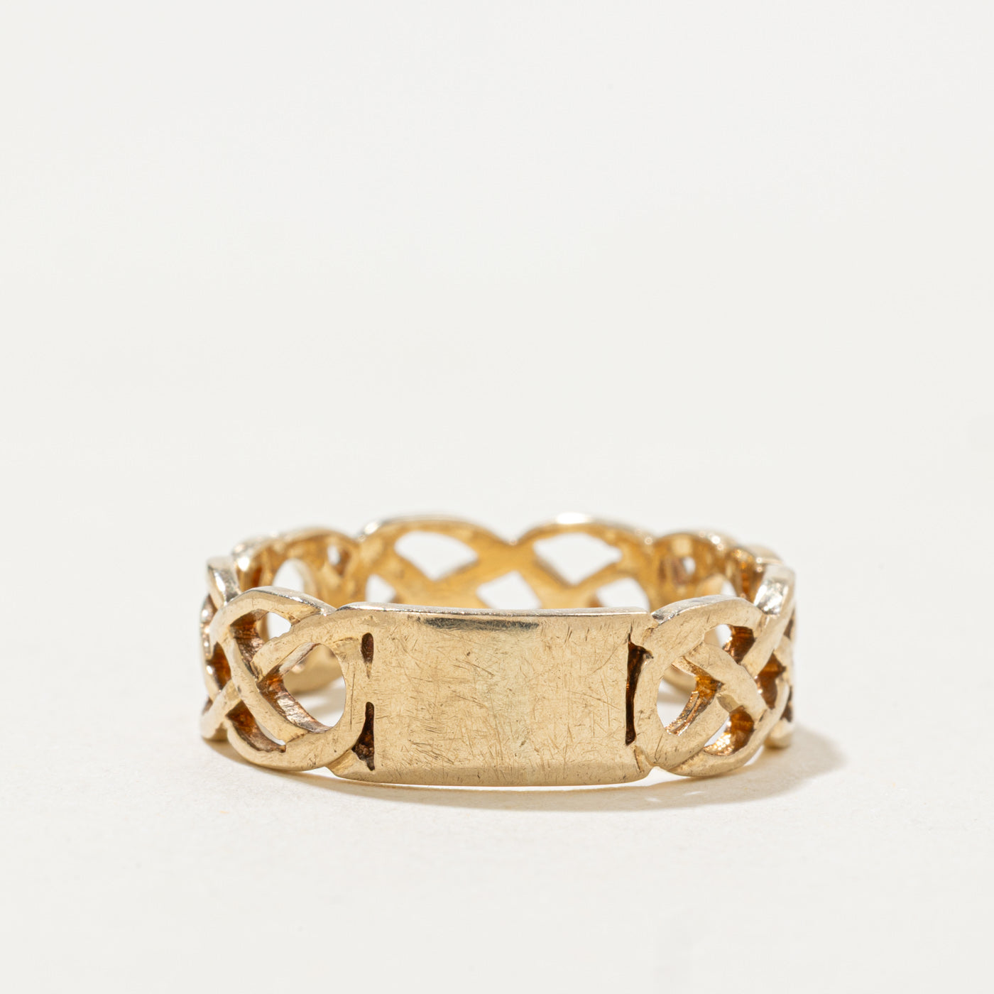 Birmingham 9k Yellow Gold Celtic Band | 5.65mm | SZ 6.25