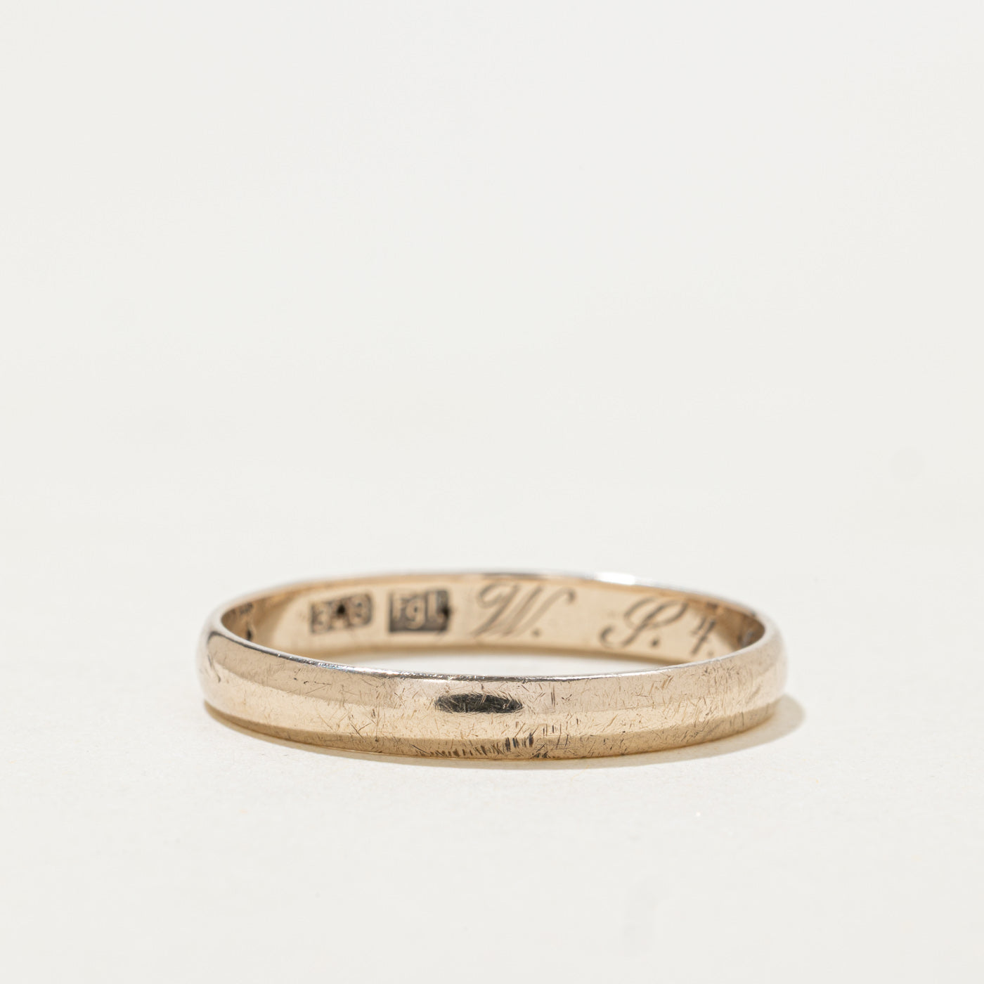 8k Yellow Gold Band | 3.15mm | SZ 11.0