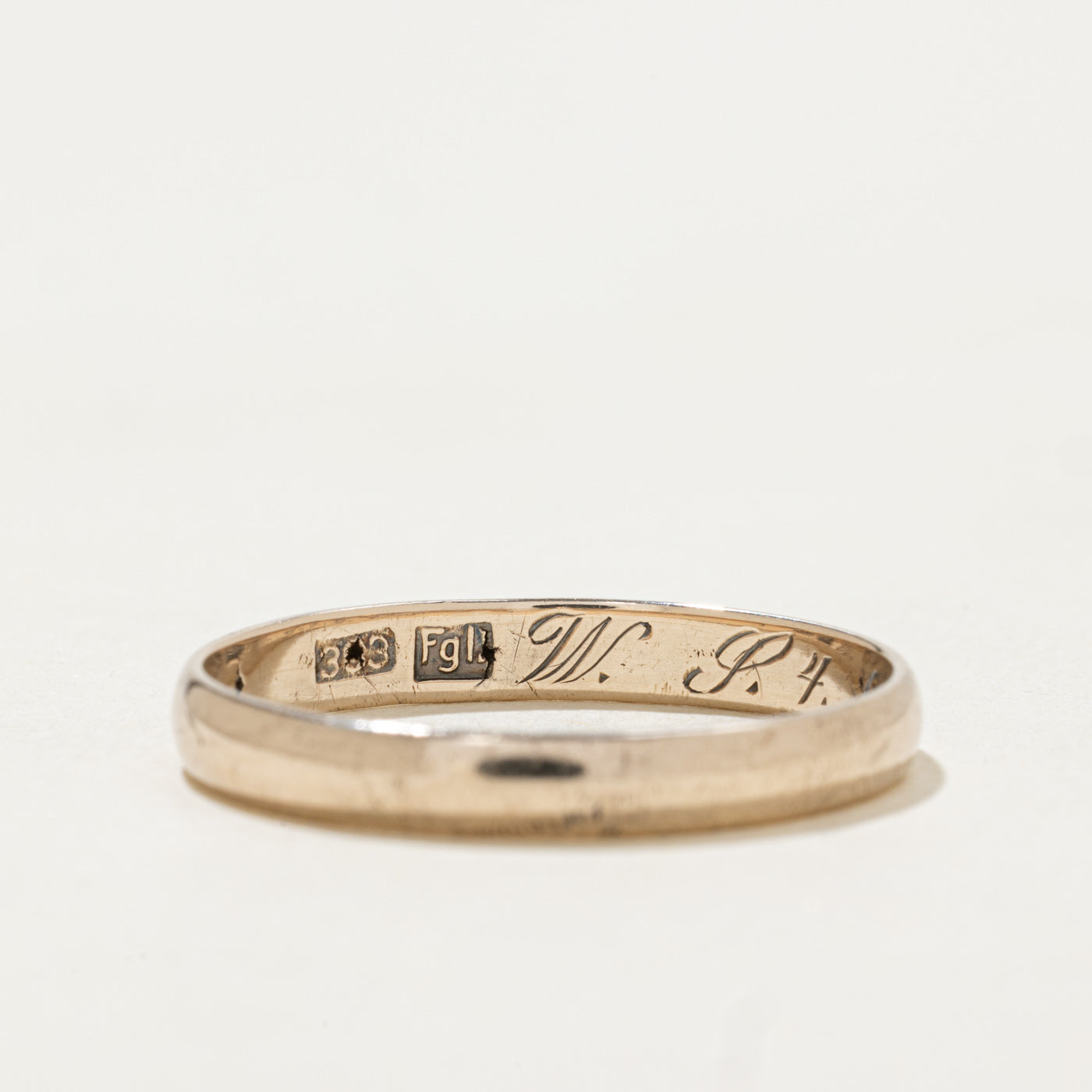 8k Yellow Gold Band | 3.15mm | SZ 11.0