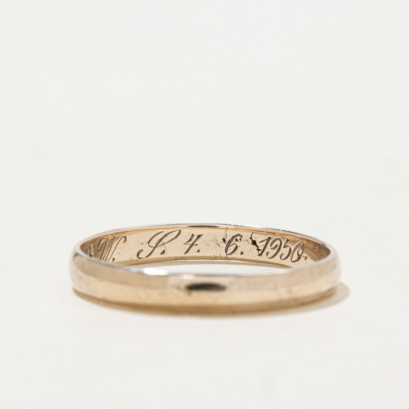 8k Yellow Gold Band | 3.15mm | SZ 11.0