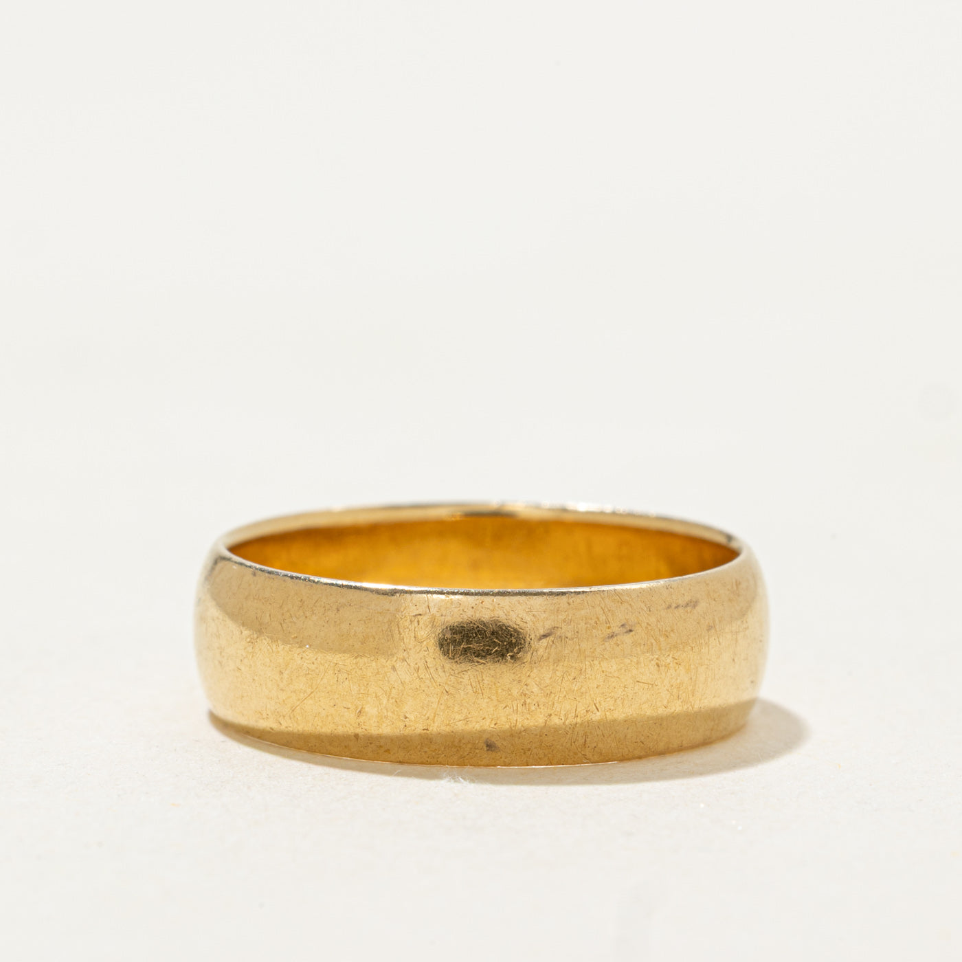 18k Yellow Gold Band | 5.70mm | SZ 6.25