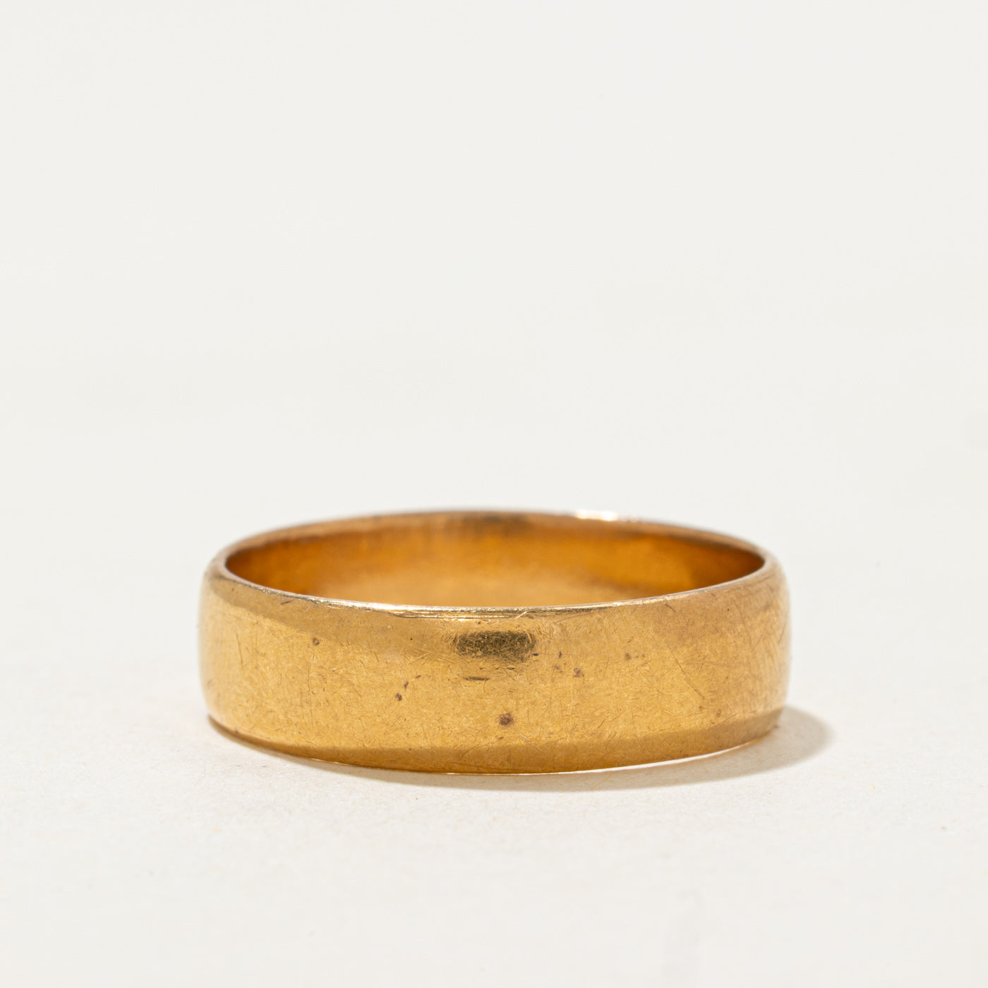 1905 Birmingham 22k Yellow Gold Band | 5.30mm | SZ 8.0