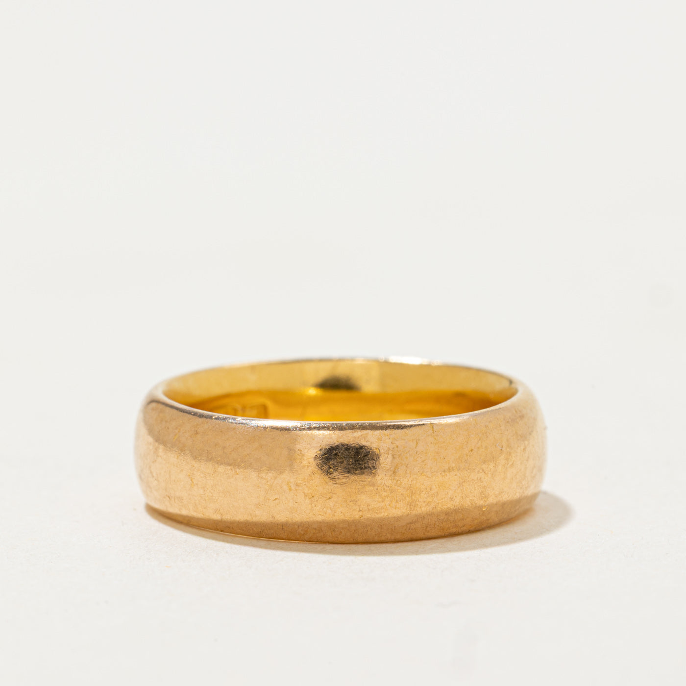 1918 London 22k Yellow Gold Band | 5.75mm | SZ 6.0
