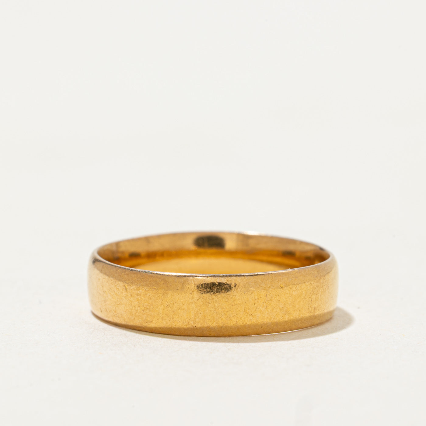 1914 Birmingham 22k Yellow Gold Band | 4.35mm | SZ 5.5