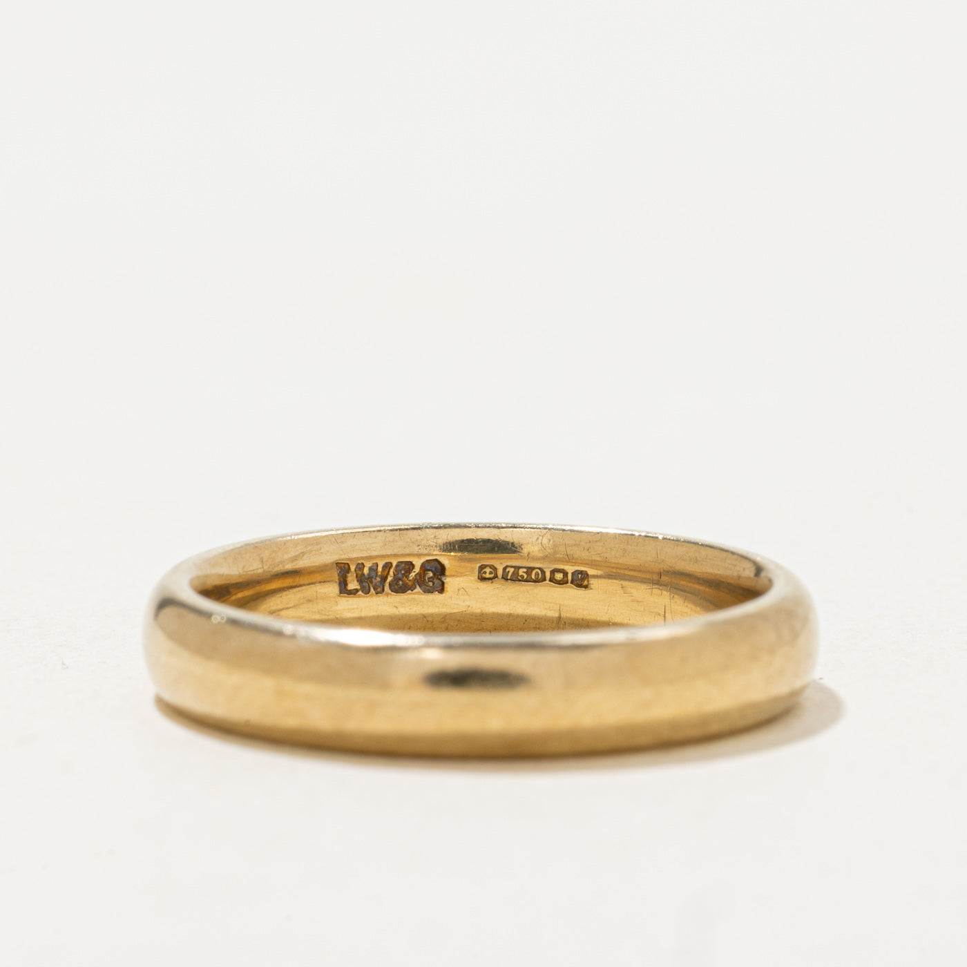 1998 London 18k Yellow Gold Band | 3.65mm | SZ 6.75