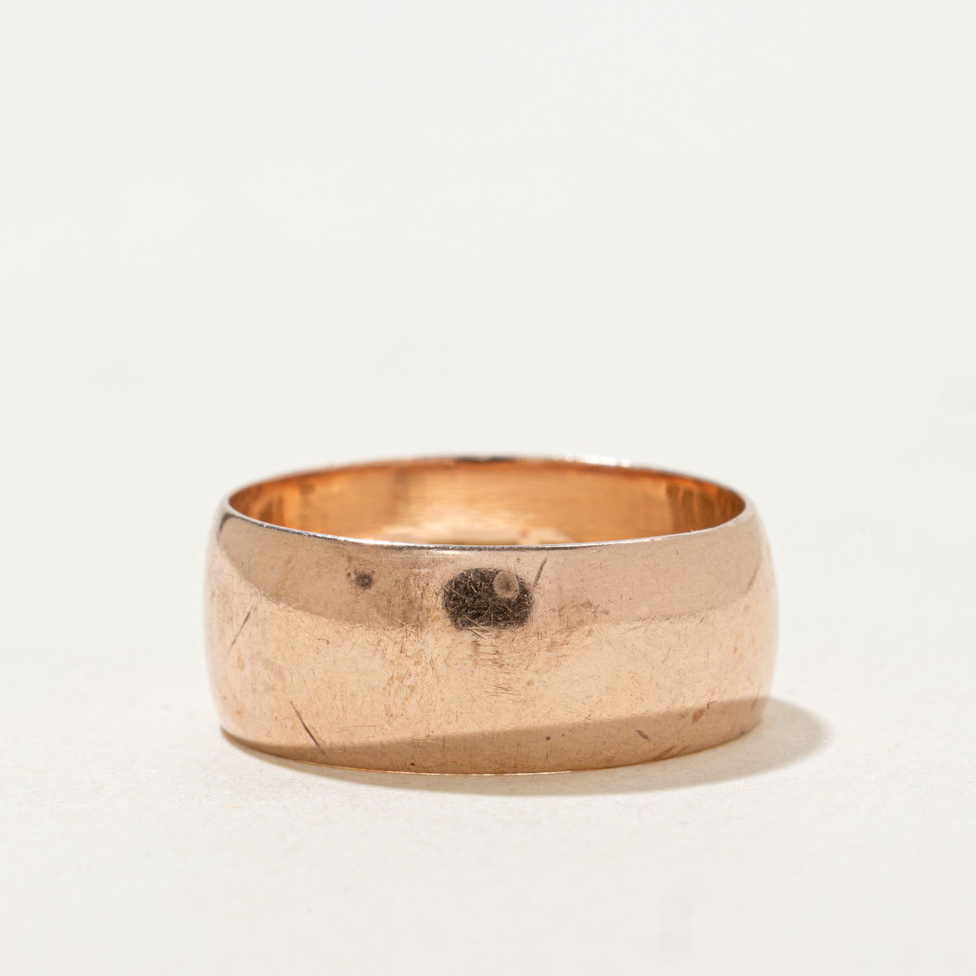 1919 Birmingham 9k Rose Gold Cigar Band | 7.50mm | SZ 6.5