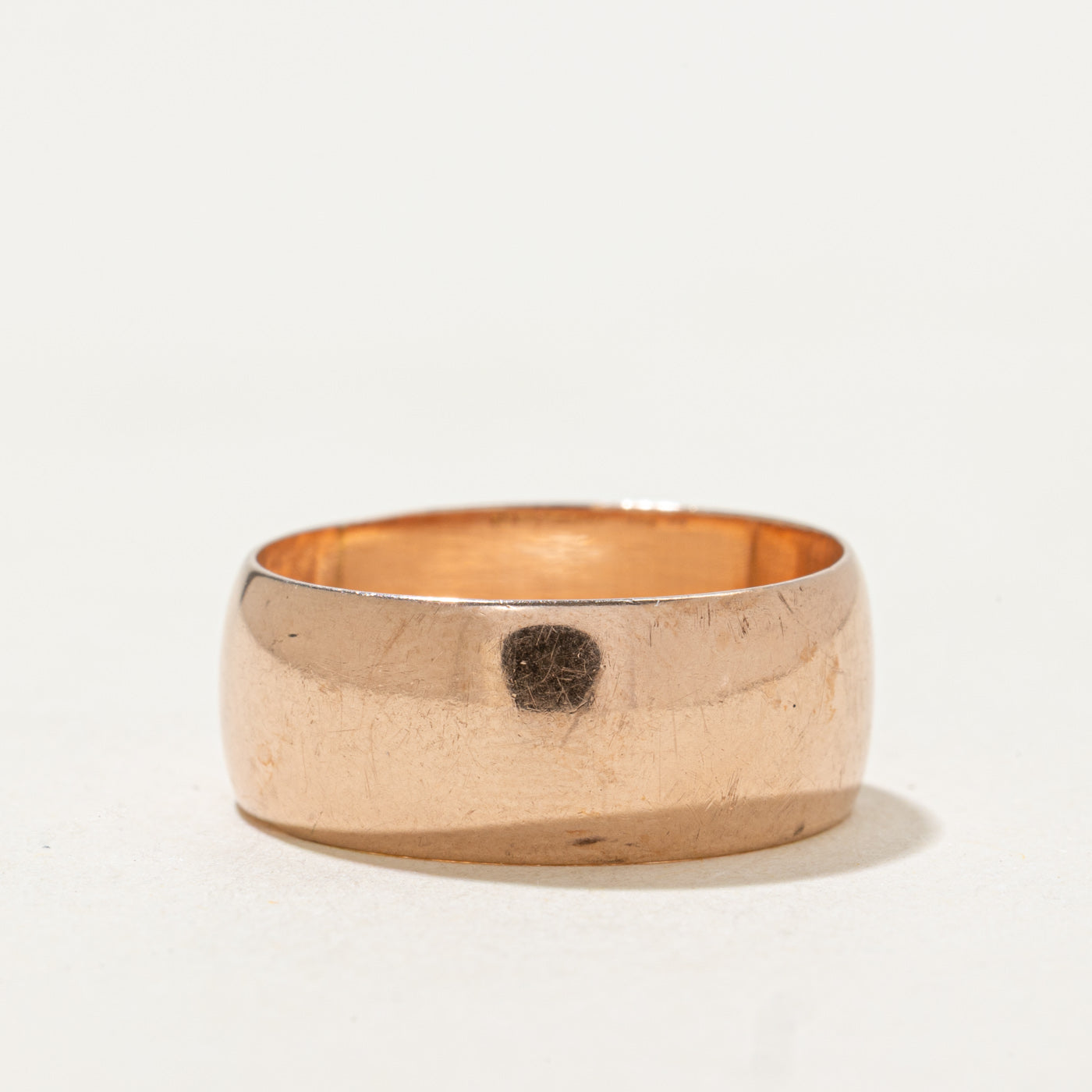 1919 Birmingham 9k Rose Gold Cigar Band | 7.50mm | SZ 6.5