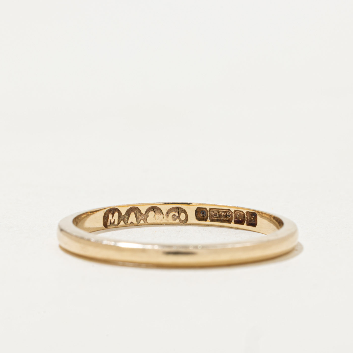 1972 Birmingham 9k Yellow Gold Band | 2.00mm | SZ 8.5
