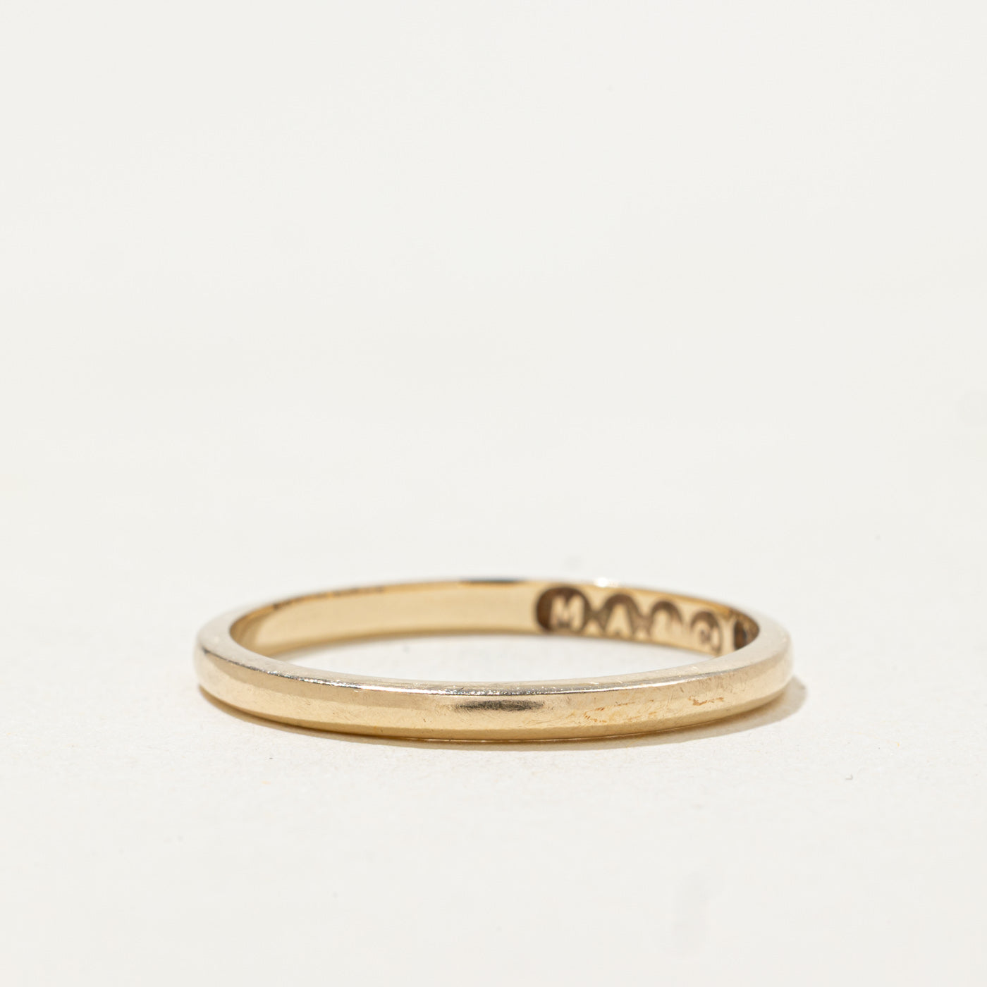 1972 Birmingham 9k Yellow Gold Band | 2.00mm | SZ 8.5