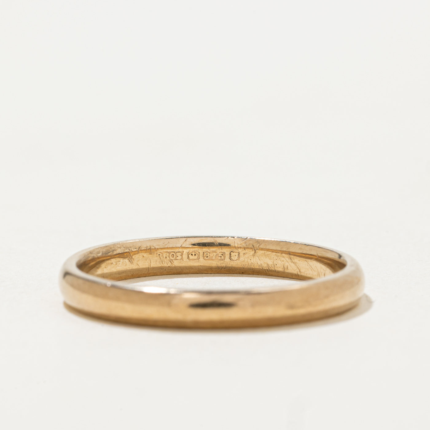 London 9k Yellow Gold Band | 2.80mm | SZ 9.5