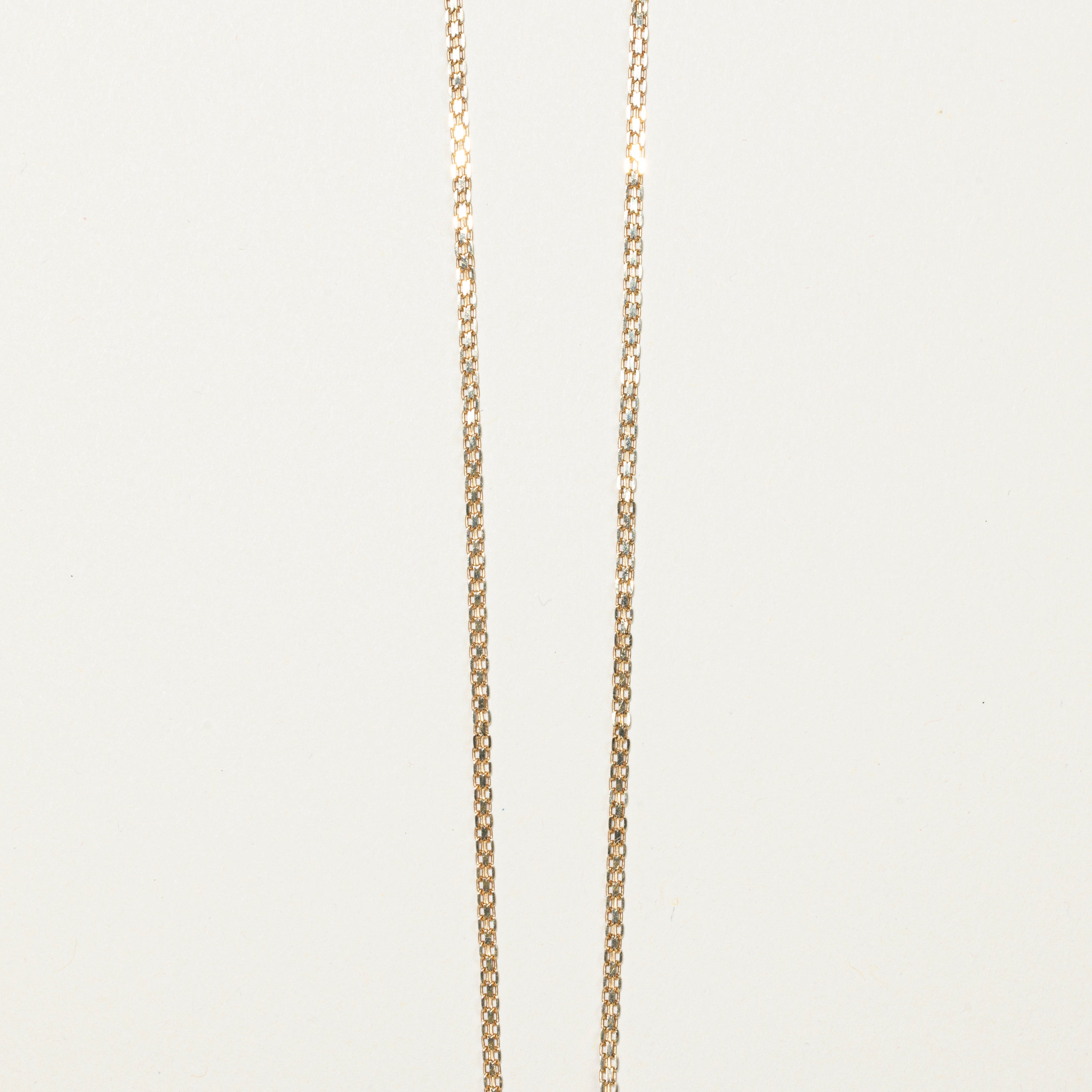 Oval Cut Emerald & Diamond Pendant Necklace | 1.55ct, 0.07ctw | 18"