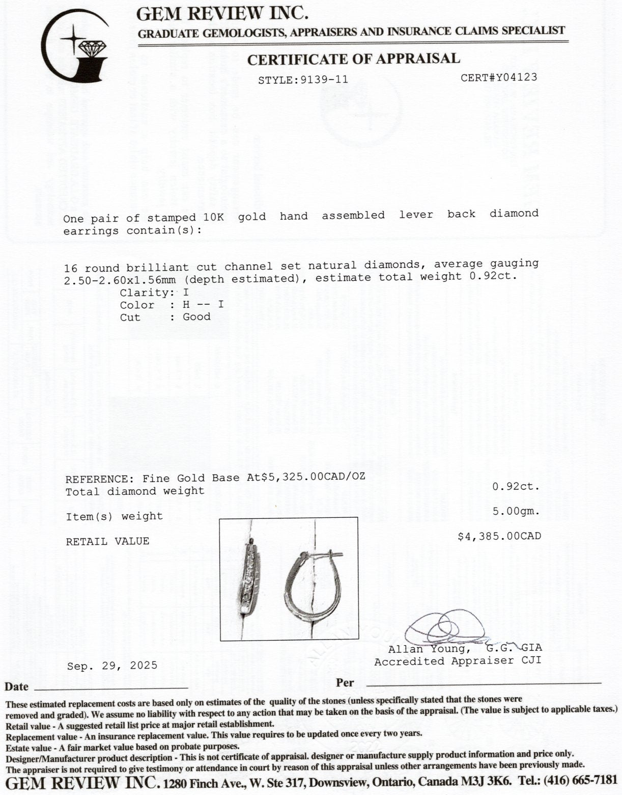 Semi Eternity Diamond Hoops | 0.92ctw