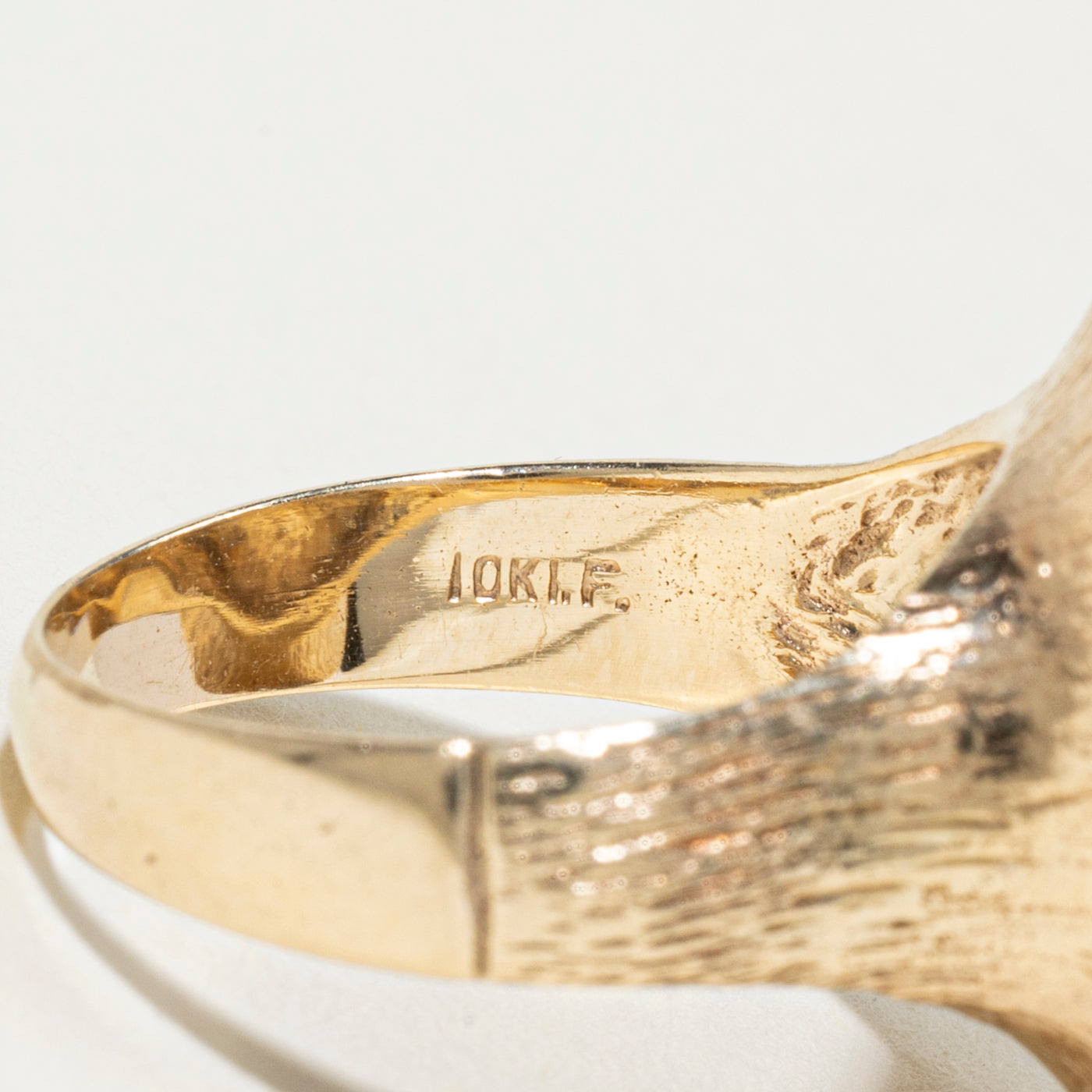 Diamond Oval Halo Textured Cocktail Ring | 0.50ctw | SZ 8.25