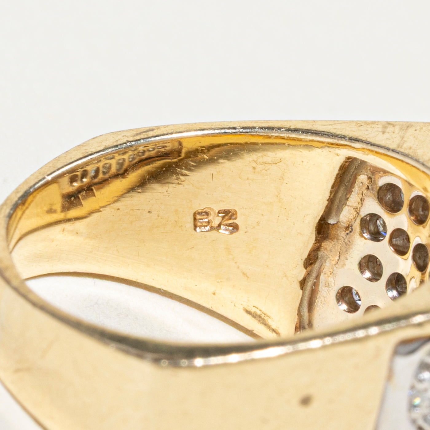 Pavé Set Diamond Chunky Band | 1.18ctw | 13mm | SZ 8