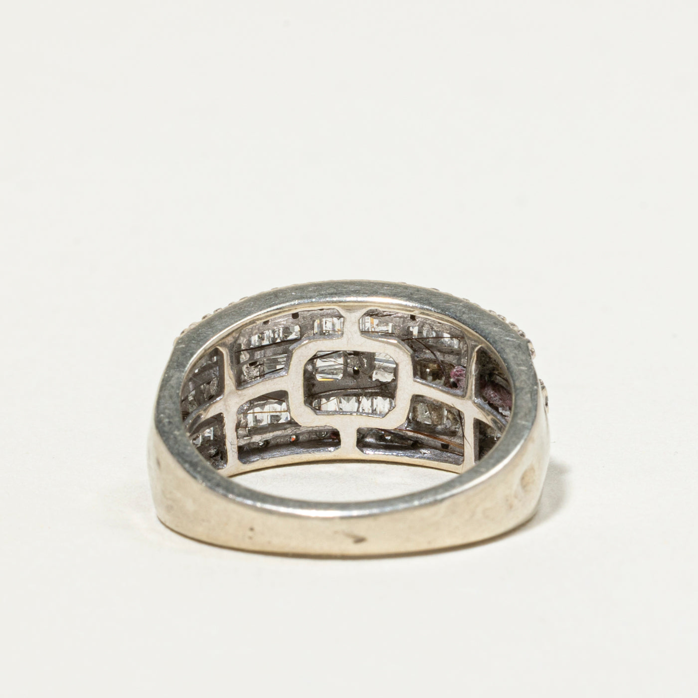 Multi Cut Diamond Multi Row Ring | 1.00ctw | SZ 6.75