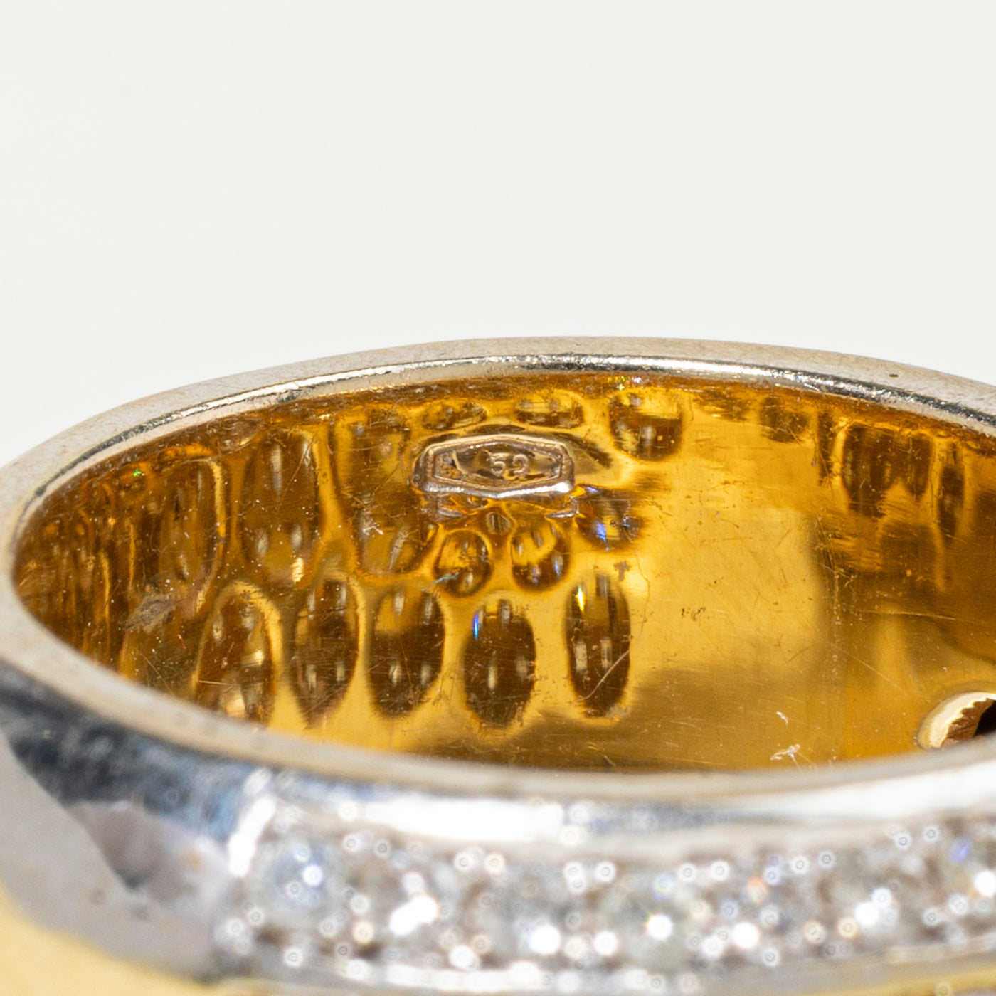 18k Pavé Set Diamond Chunky Band | 2.72ctw | 13mm | SZ 9